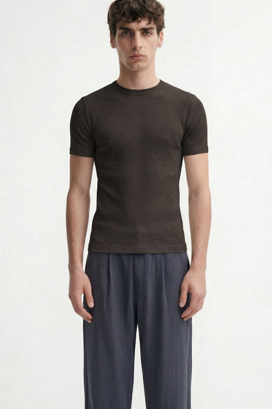 Textured Men's T-Shirt