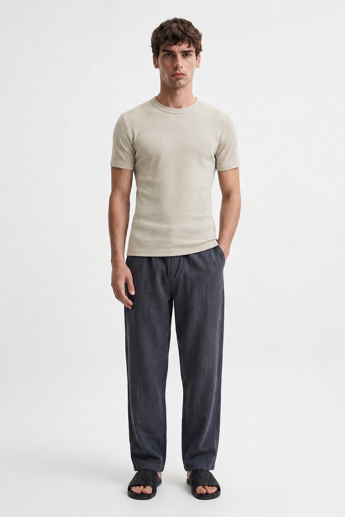 Textured Men's T-Shirt
