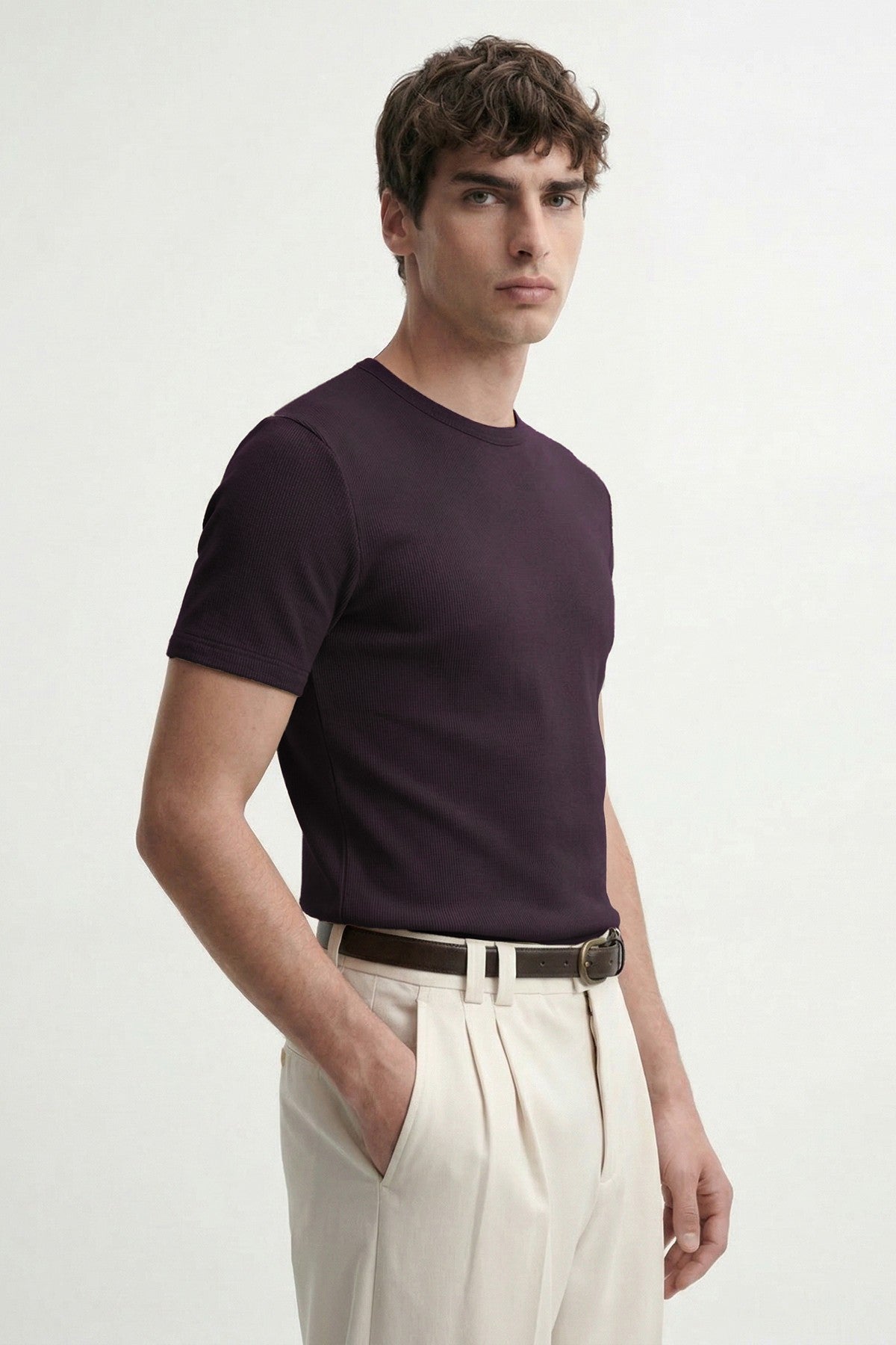 Textured Men's T-Shirt
