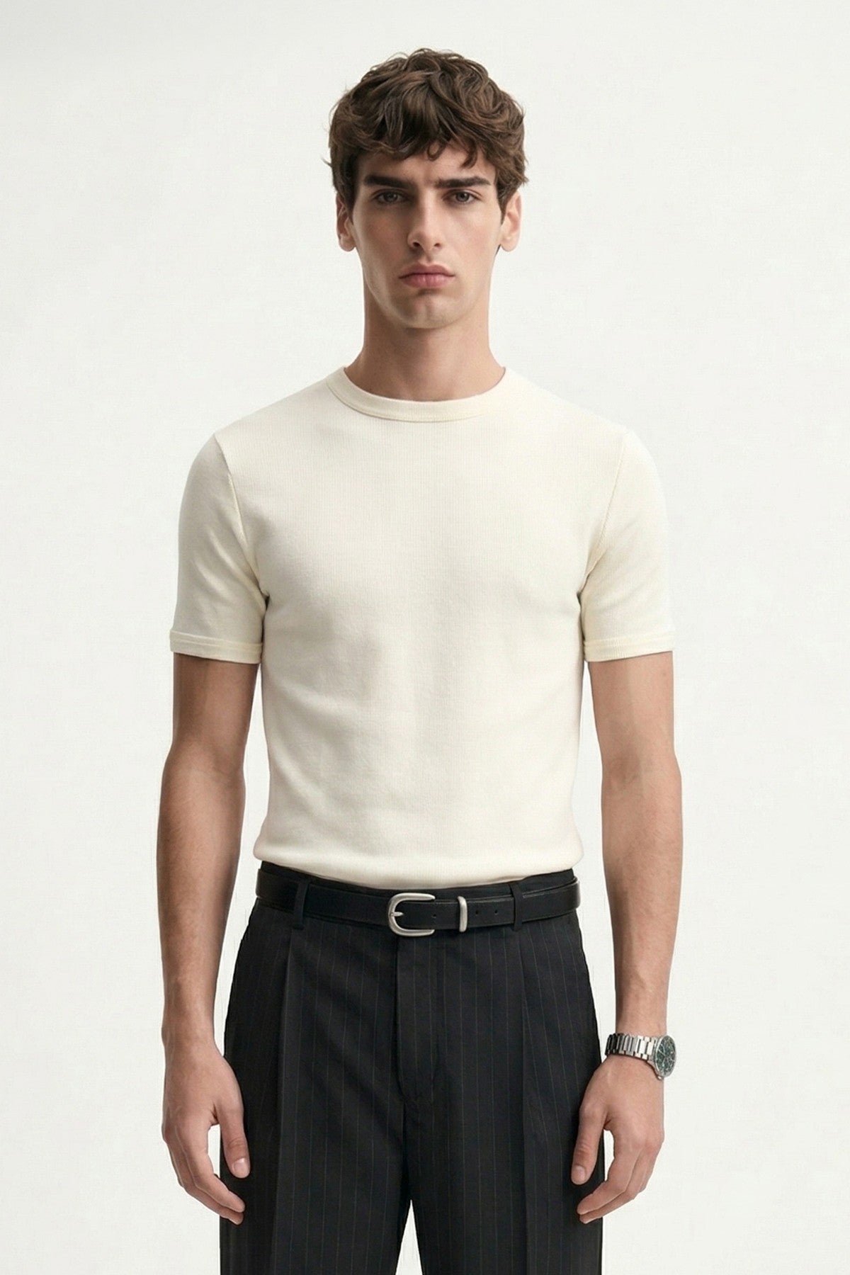 Textured Men's T-Shirt