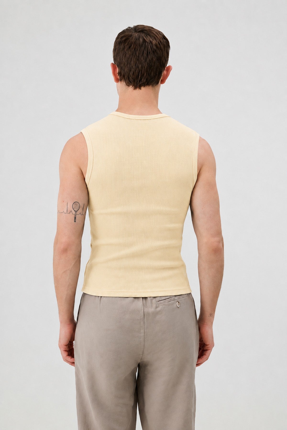 Cotton Sleeveless Men's T-Shirt