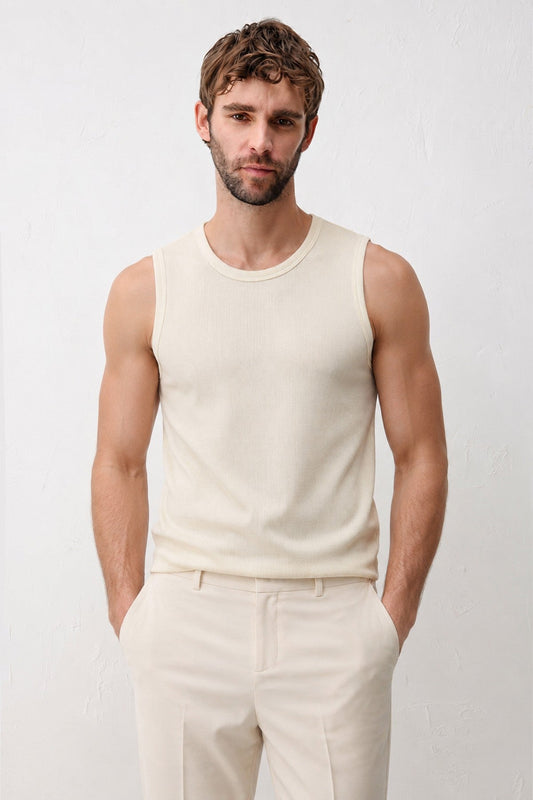 Cotton Sleeveless Men's T-Shirt
