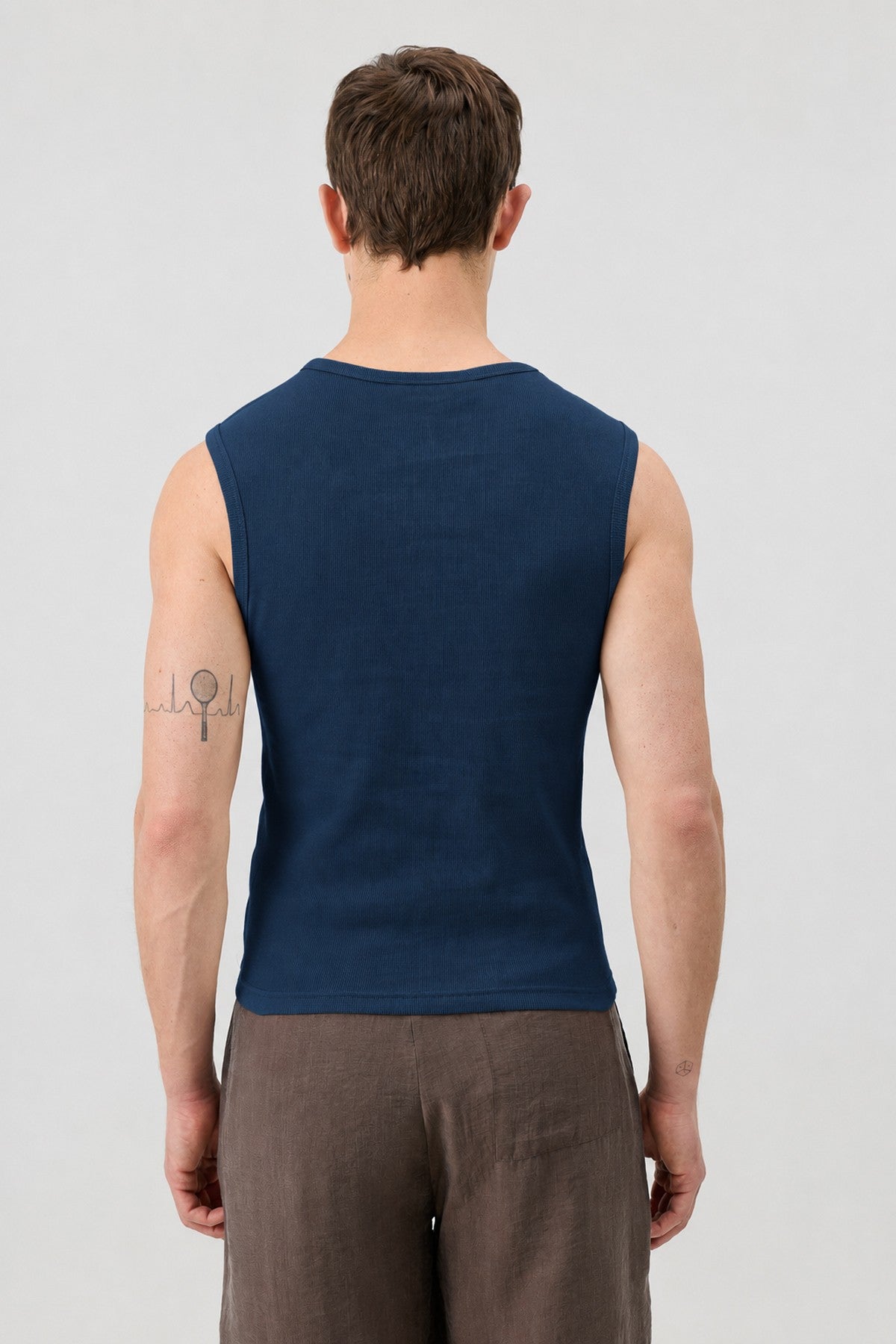 Cotton Sleeveless Men's T-Shirt