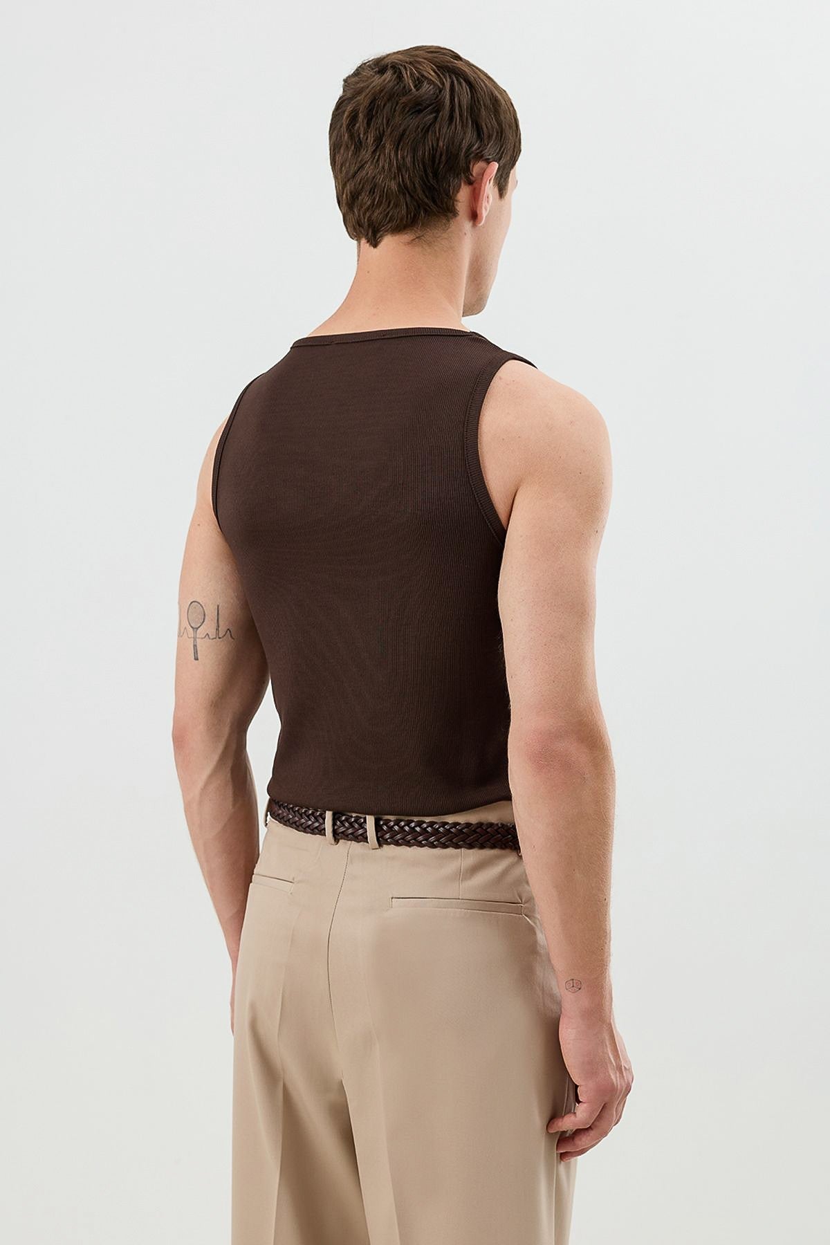 Men's Basic Ribbed Tank Top