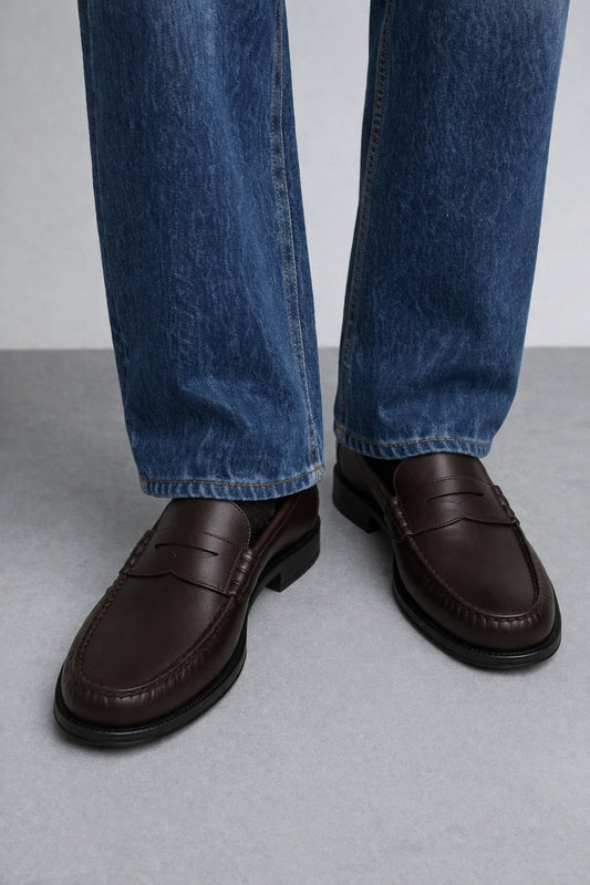Antioch Leather Moccasins