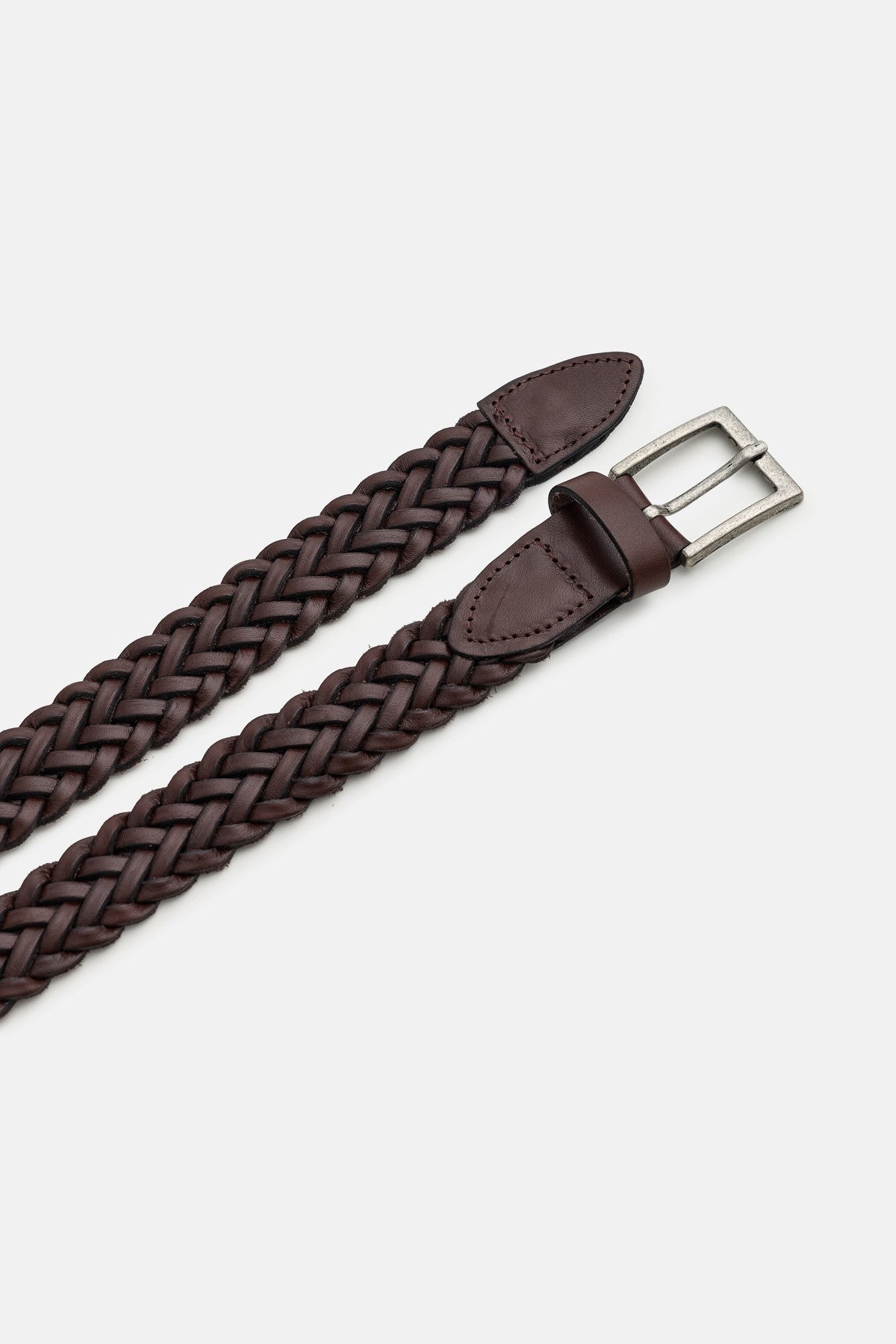 Antioch 100% Leather Braided Men's Belt