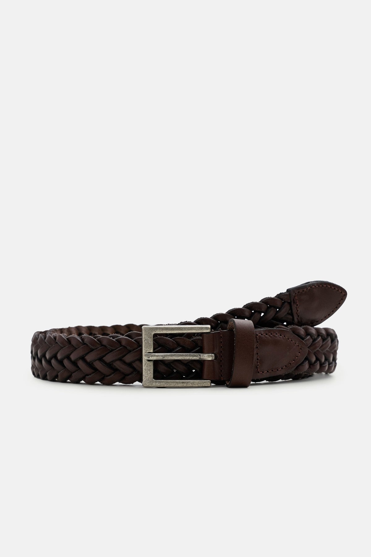Antioch 100% Leather Braided Men's Belt