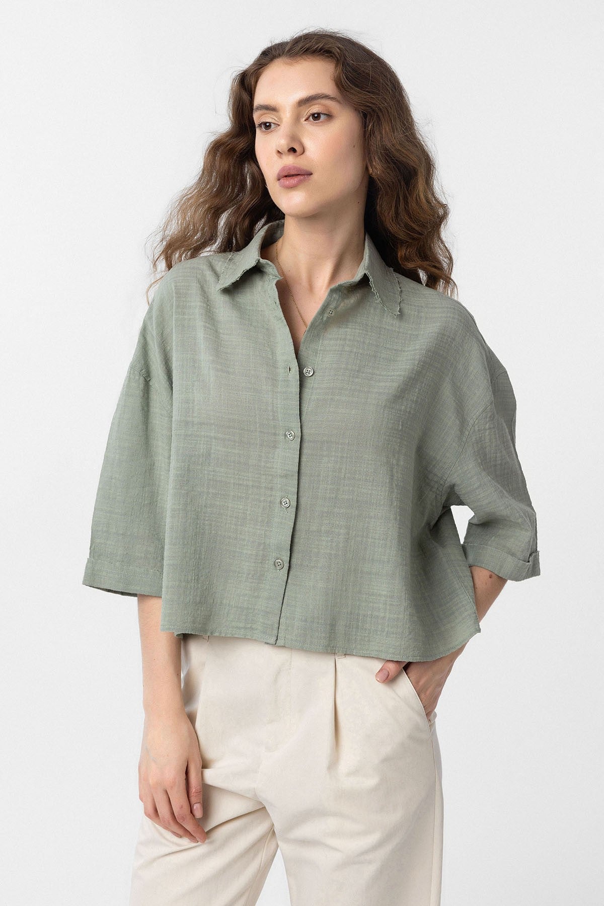 Antioch Crop-Style Women's Shirt