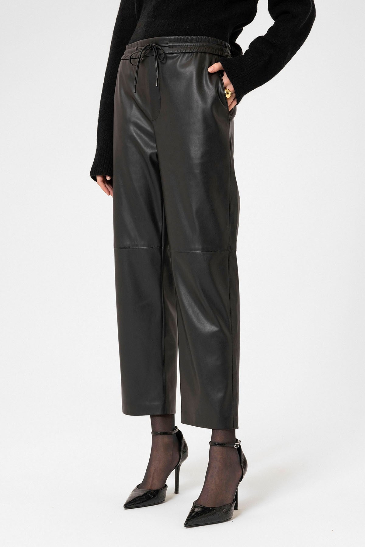 Antioch Women's Faux Leather Pants