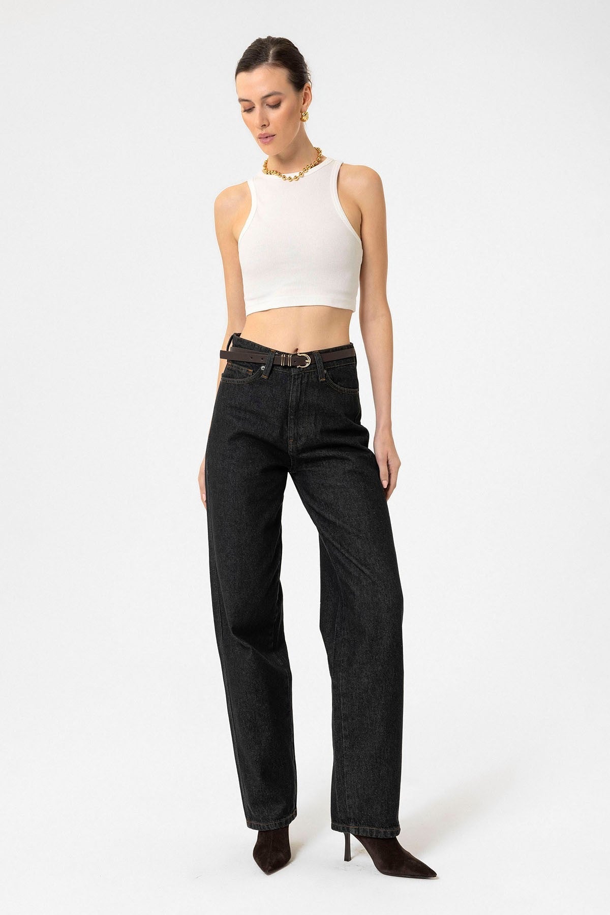 Antioch Women's High-Waisted Jeans