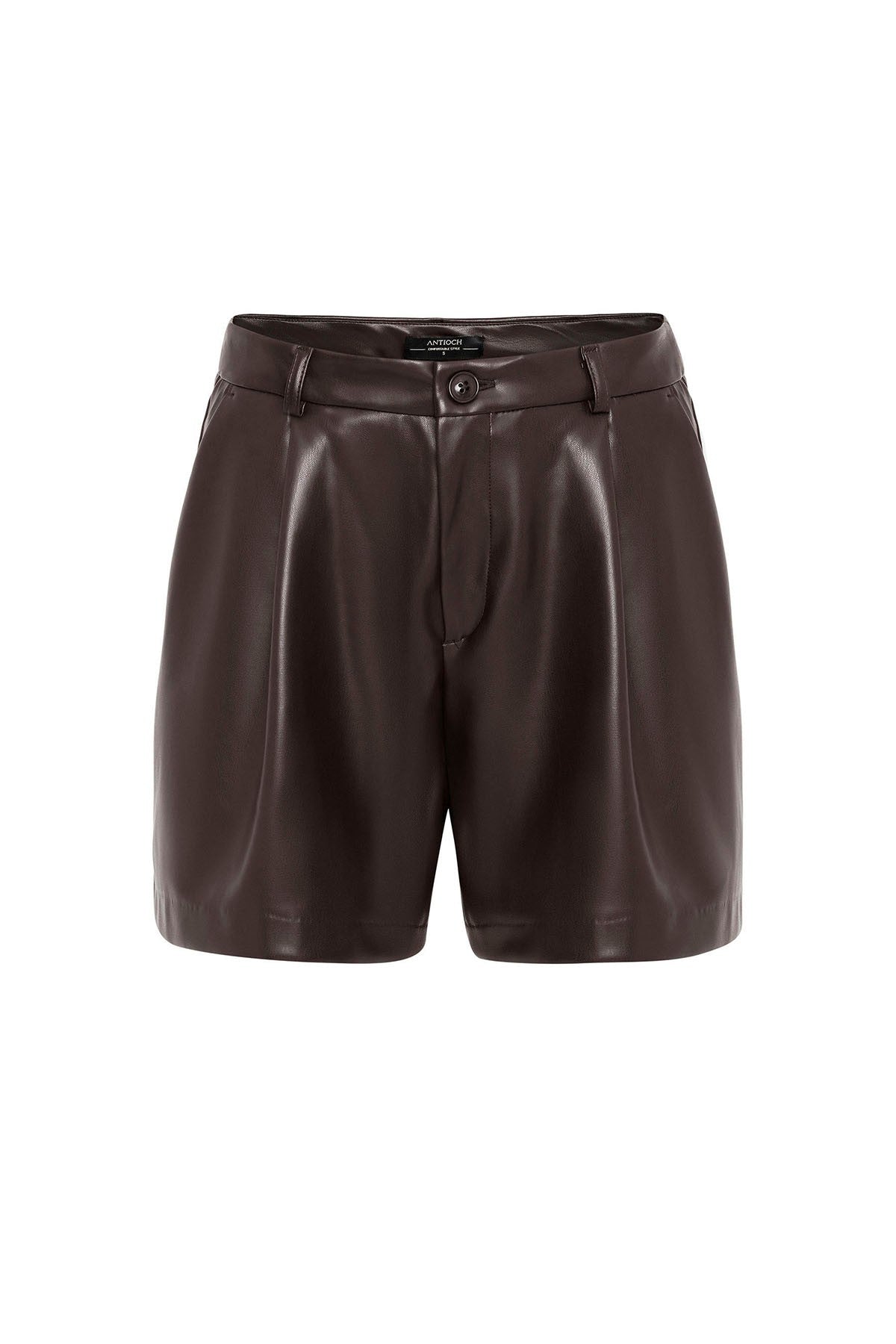 Antioch Women's Faux Leather Shorts