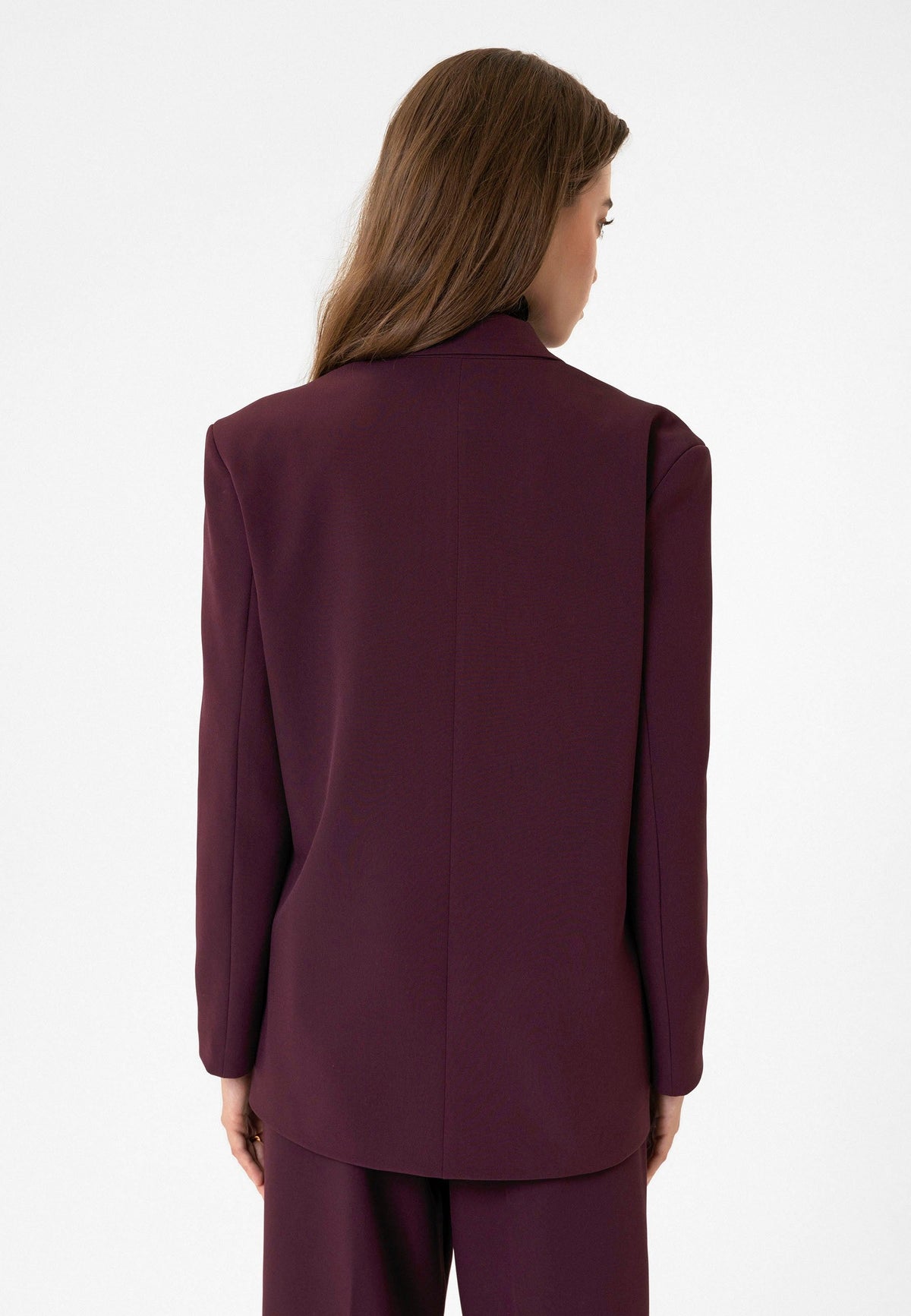 Antioch Women's Double-Breasted Oversized Blazer Jacket