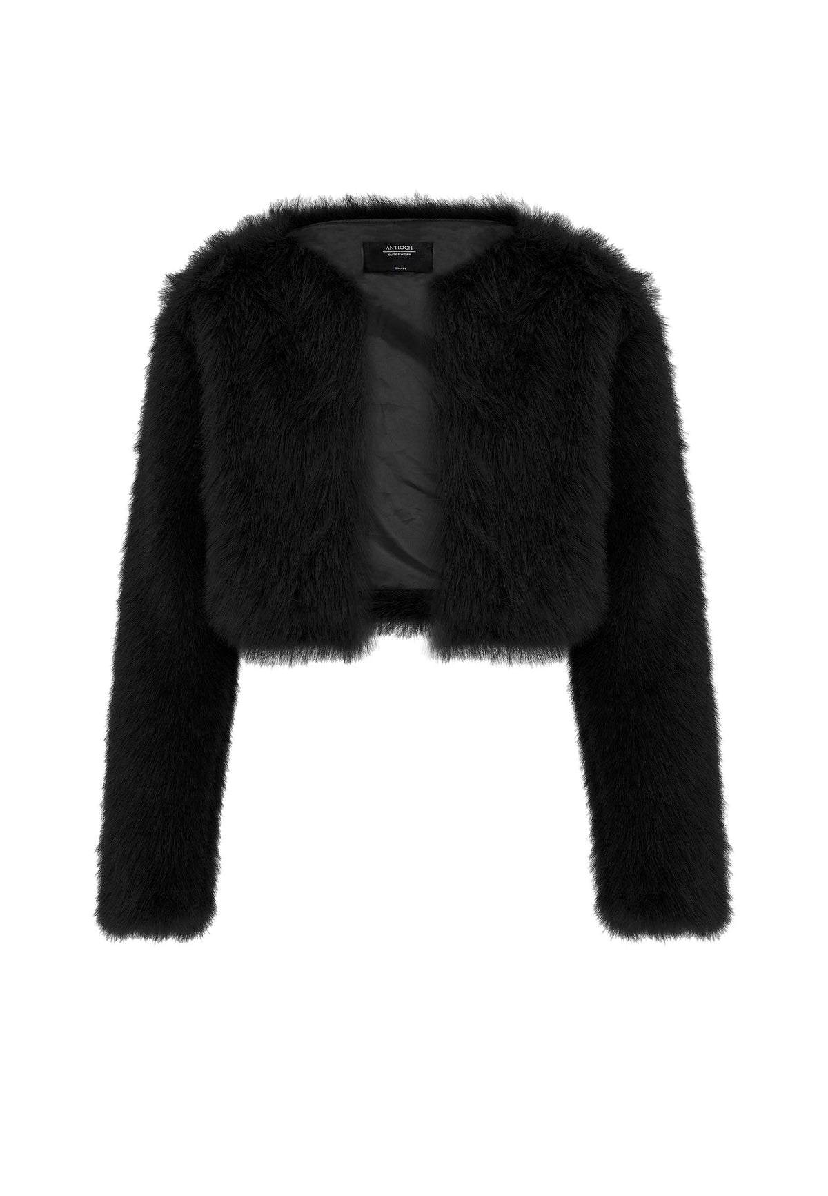 Antioch Women's Faux Fur Crop Jacket