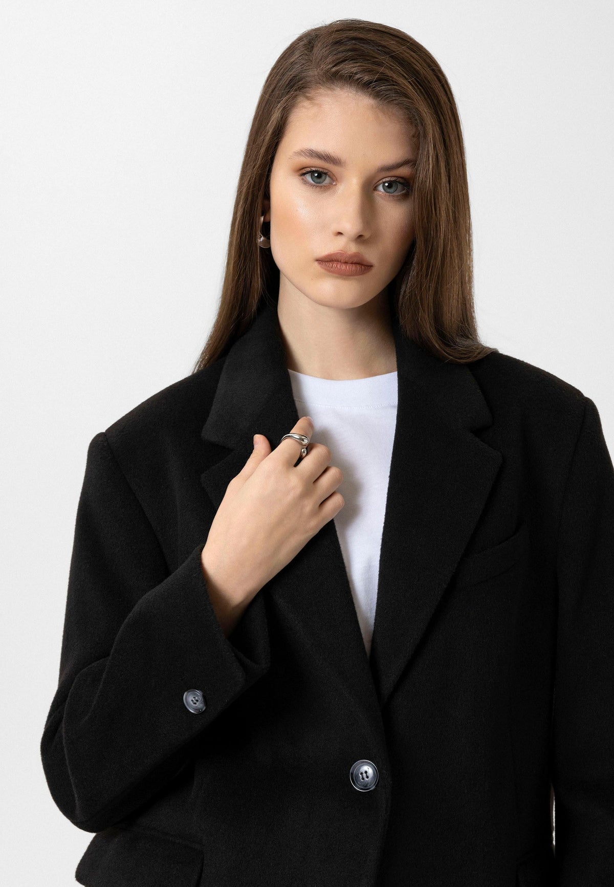 Antioch Women's Wool-Blend Blazer Jacket