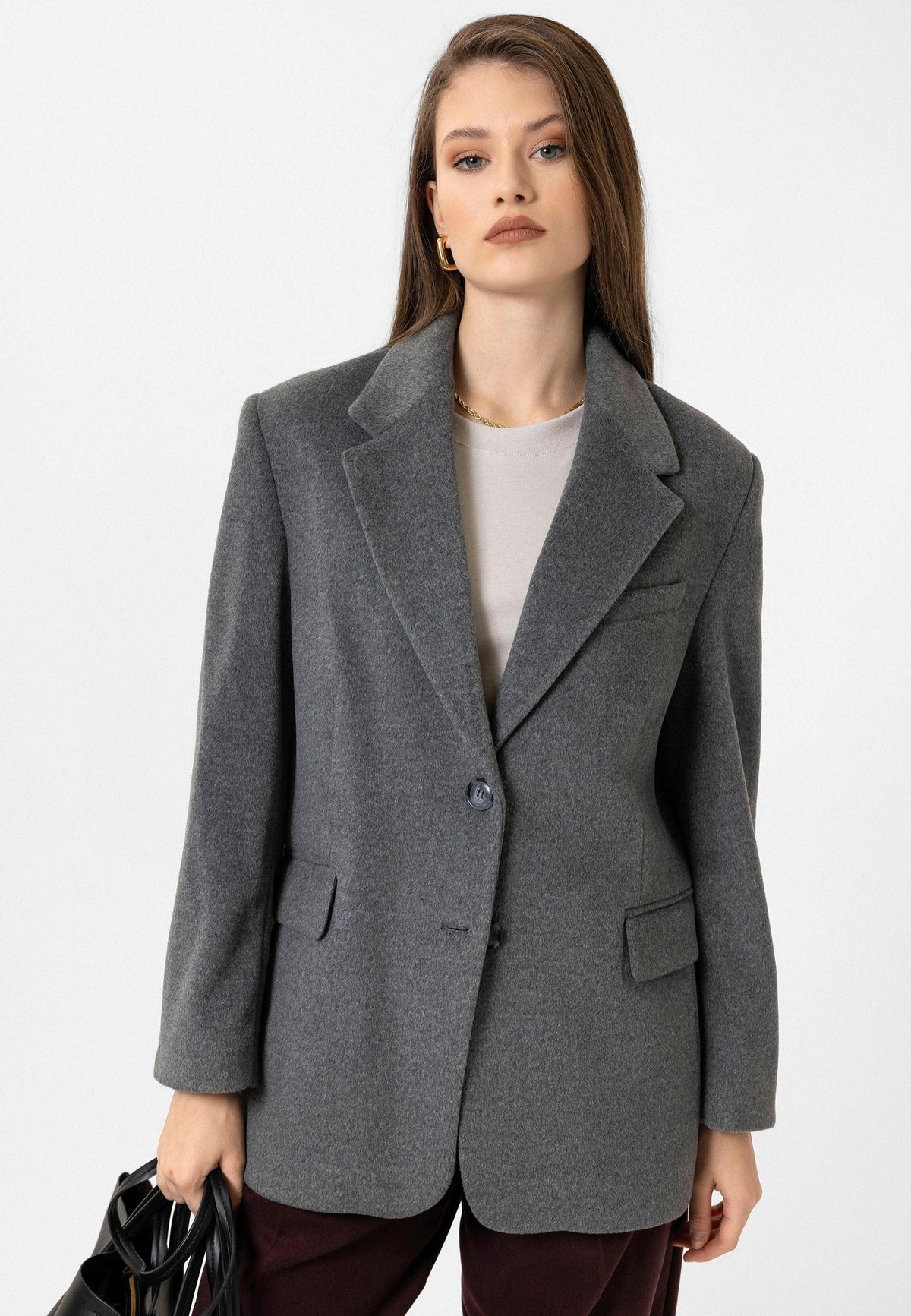 Antioch Women's Wool-Blend Blazer Jacket