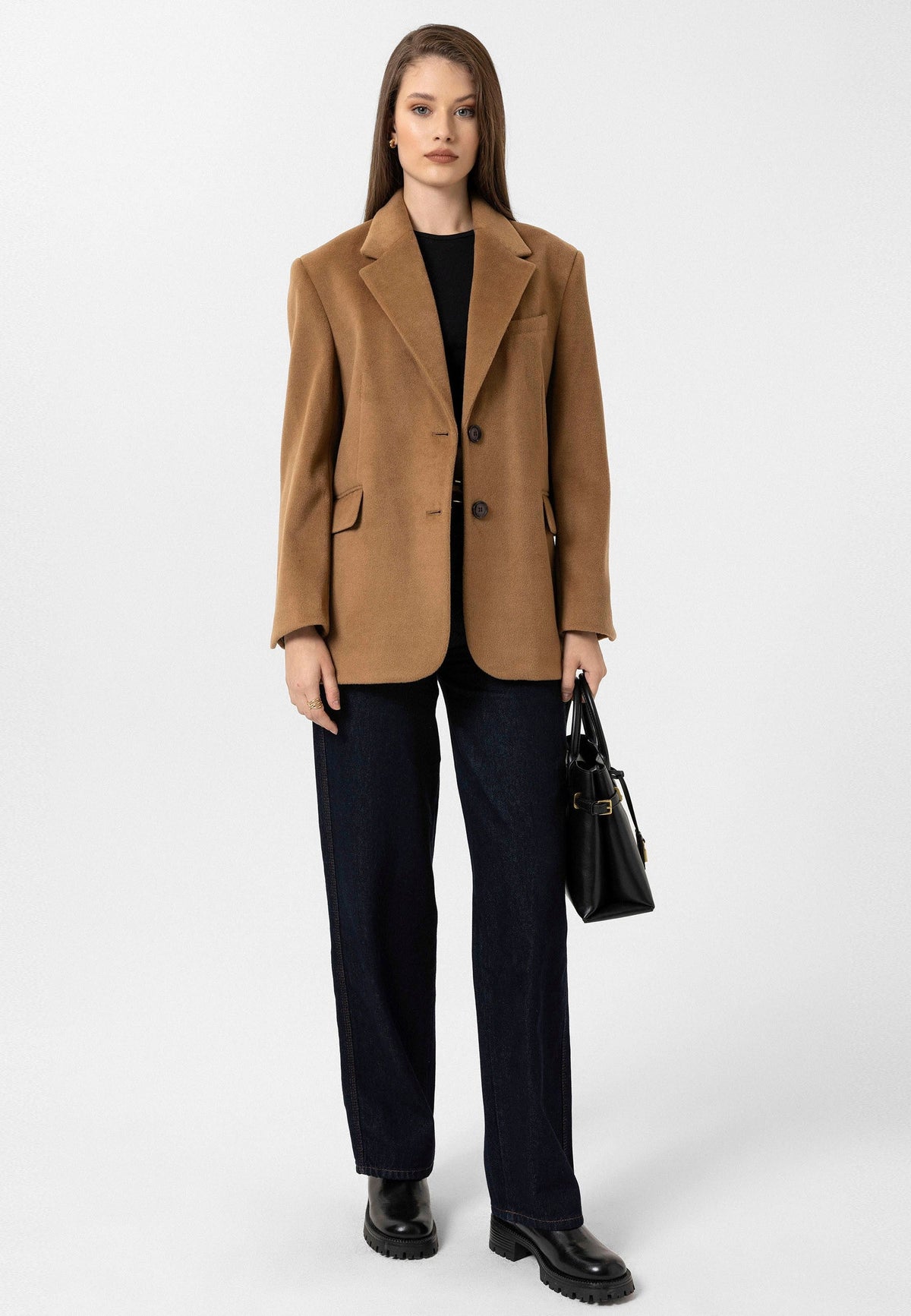 Antioch Women's Wool-Blend Blazer Jacket