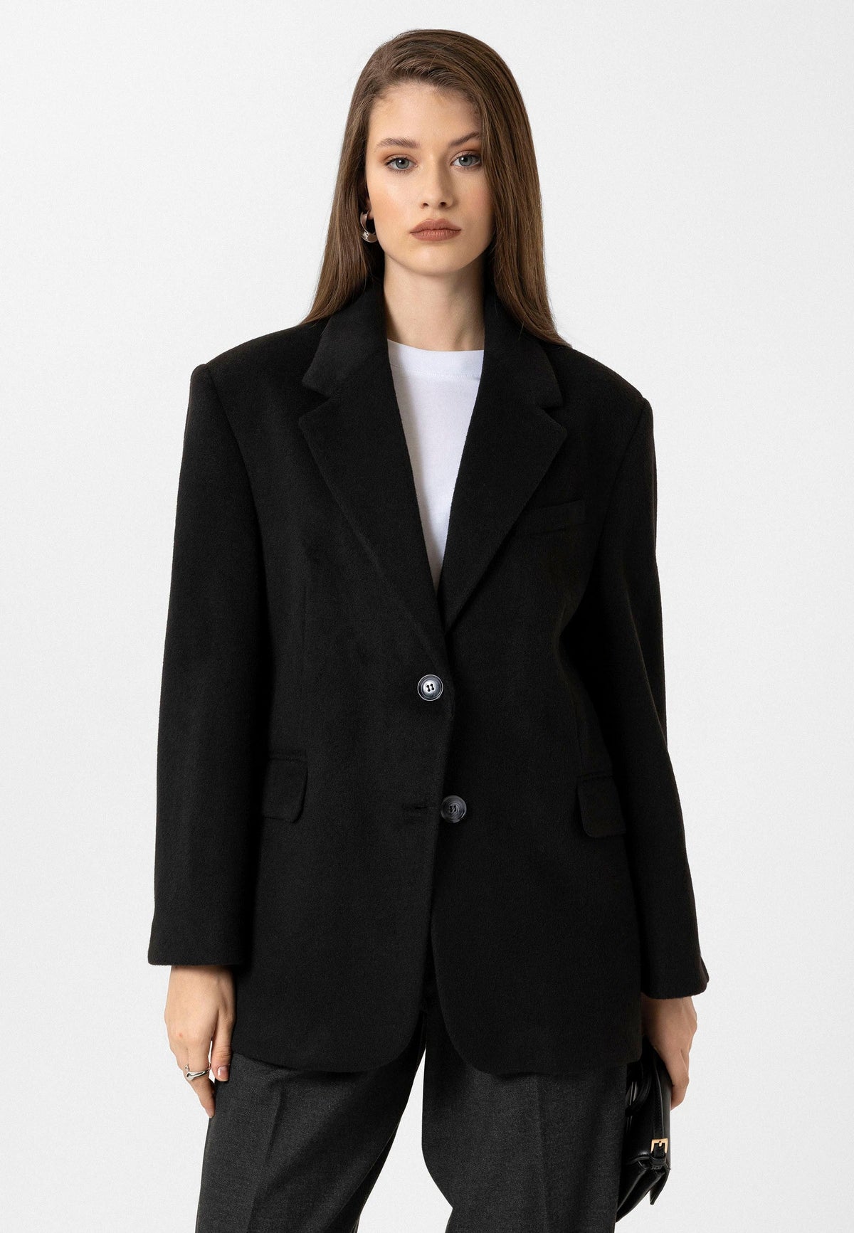 Antioch Women's Wool-Blend Blazer Jacket