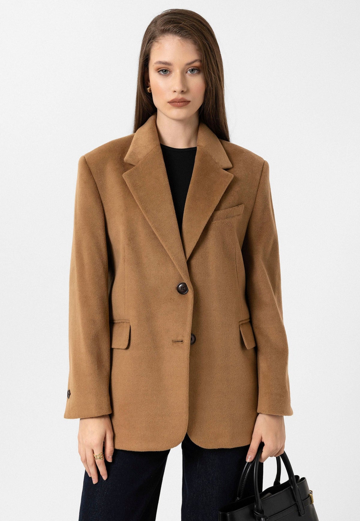Antioch Women's Wool-Blend Blazer Jacket