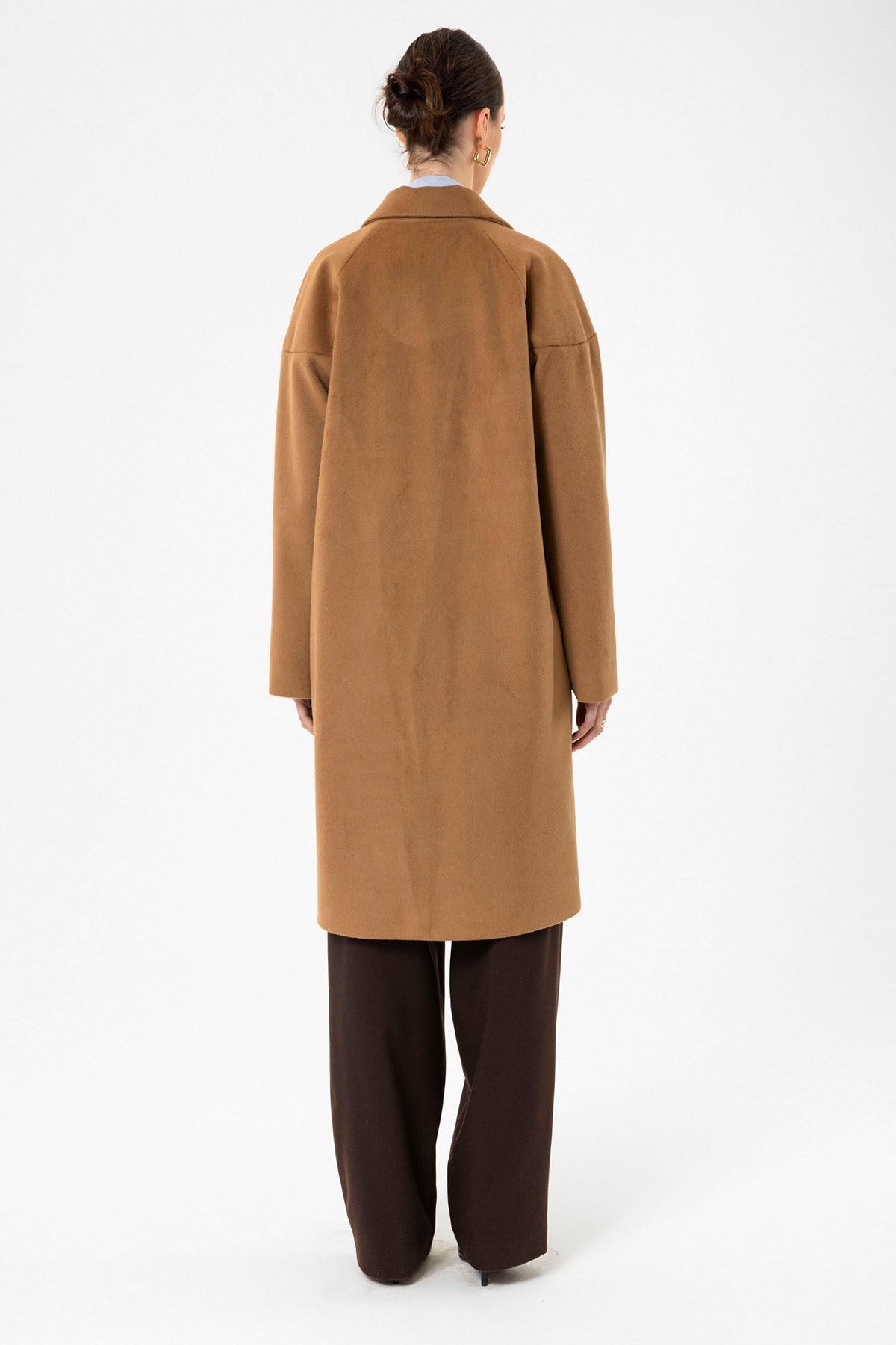 Antioch Women's Wool-Blend Textured Coat