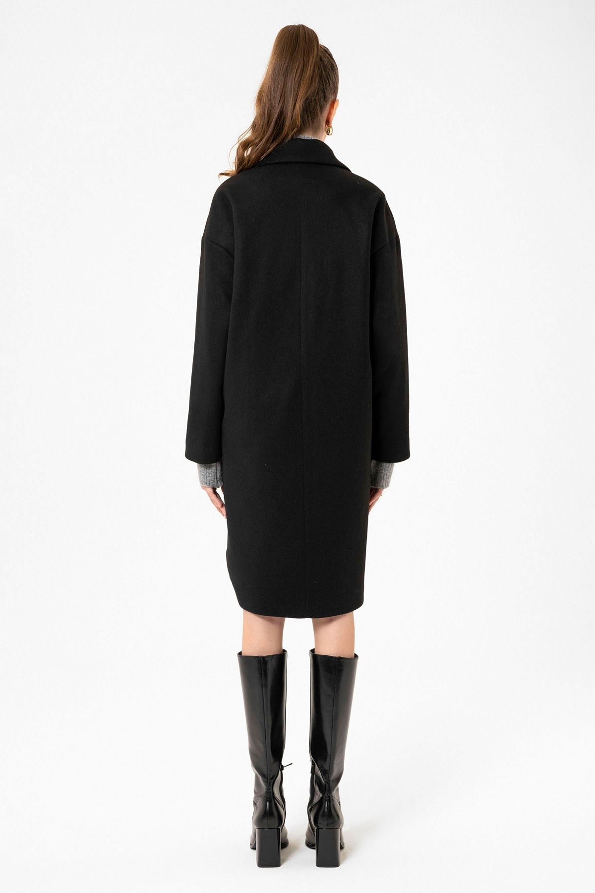 Antioch Women's Double-Breasted Oversized Coat