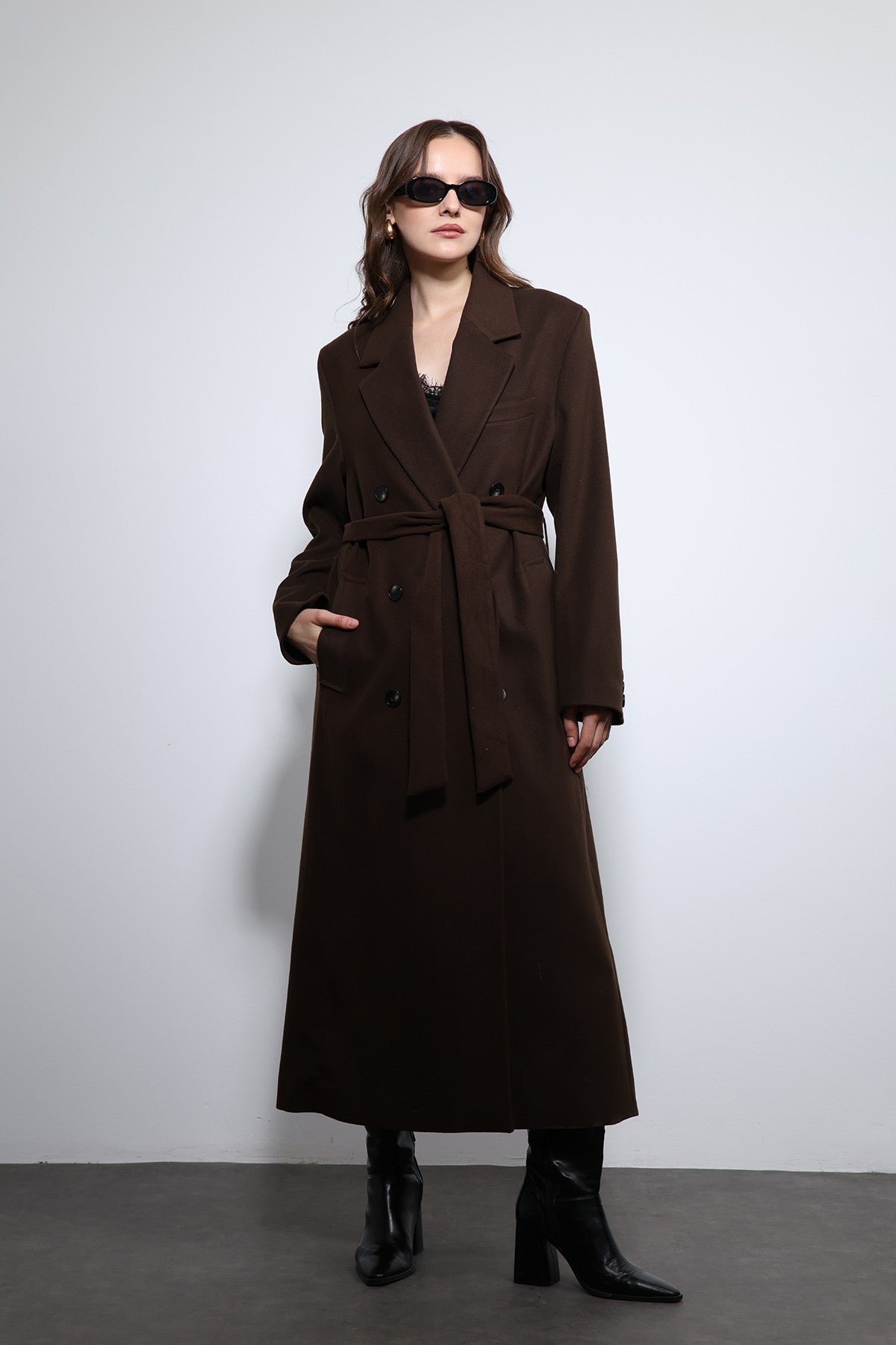 Antioch Women's Belted Wrap Coat