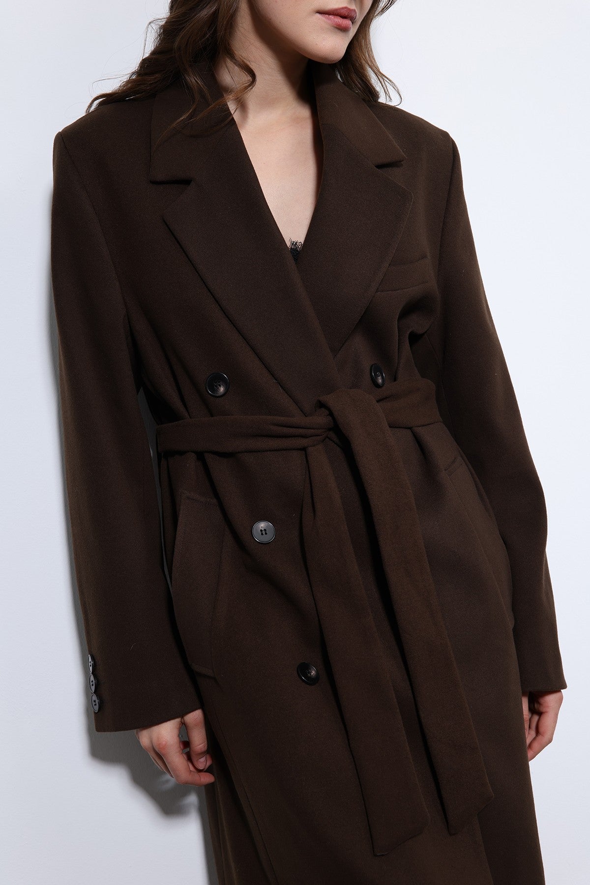 Antioch Women's Belted Wrap Coat