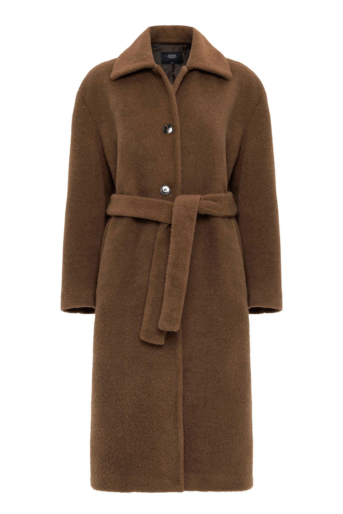 Antioch Women's Belted Soft-Textured Coat
