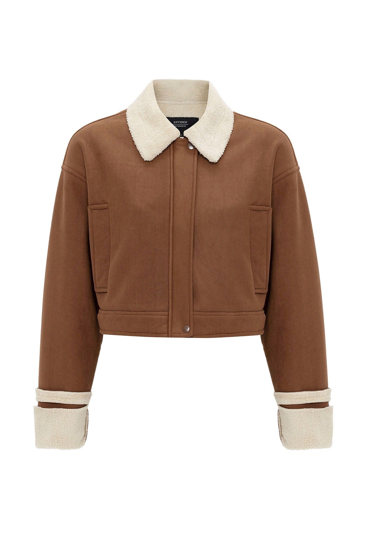 Antioch Women's Textured Coat with Lining Details