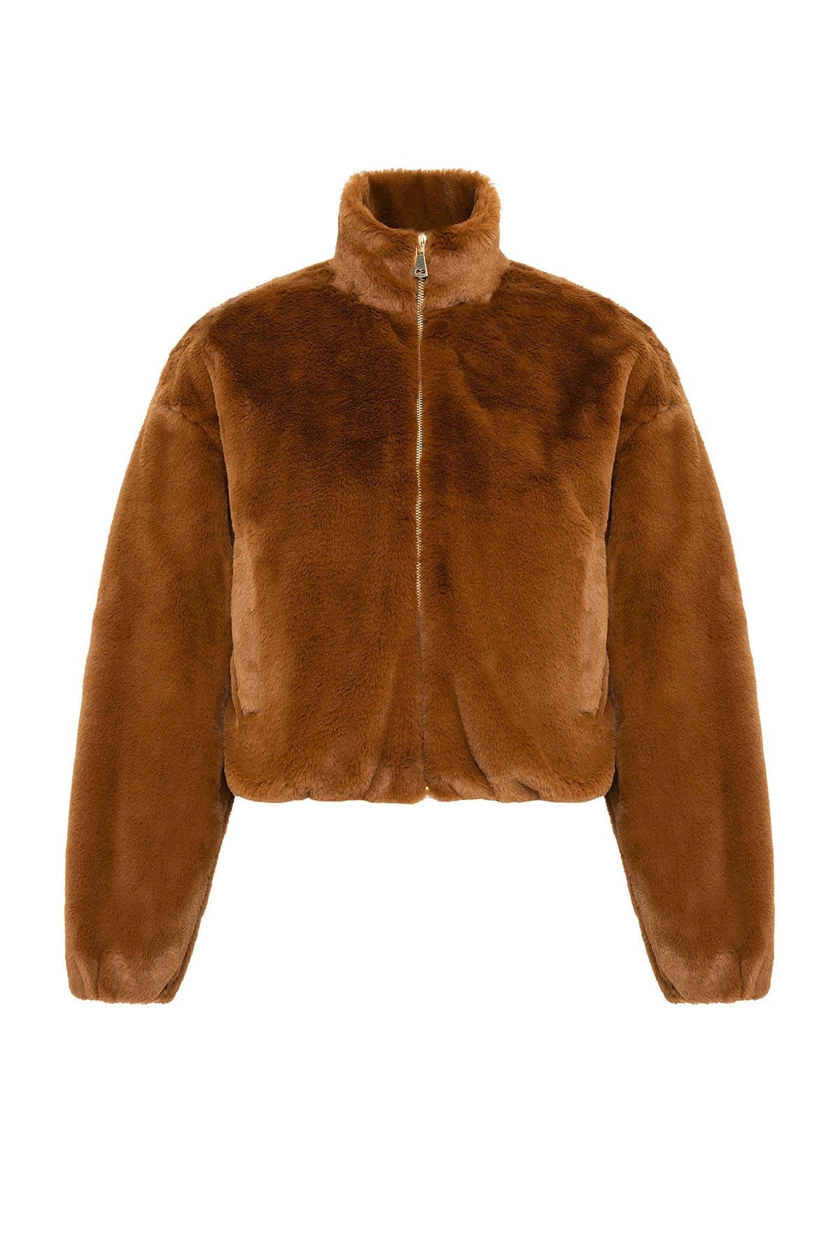 Antioch Women's Elastic-Waist Faux Fur Coat
