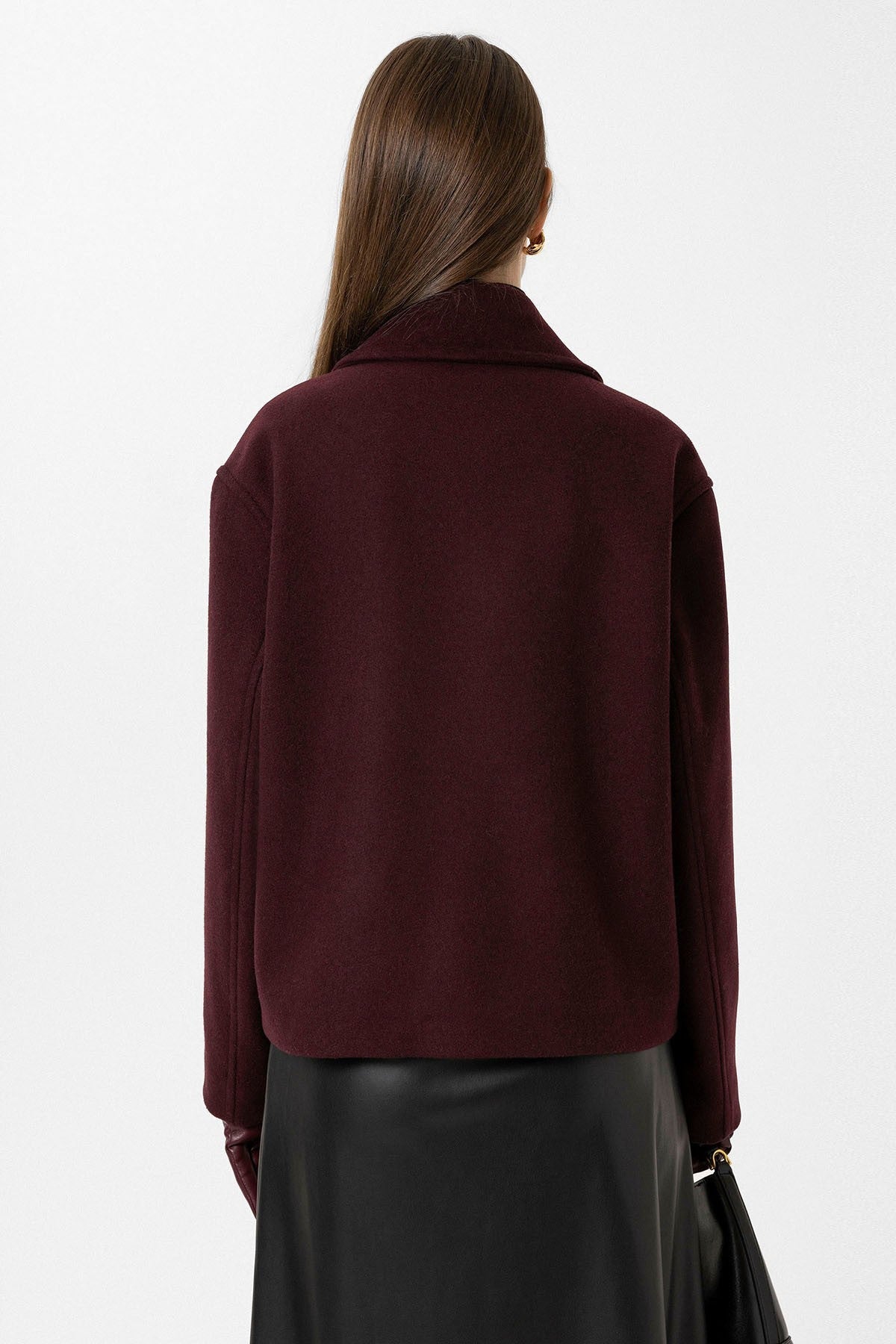 Antioch Women's Wool-Blend Double-Breasted Coat