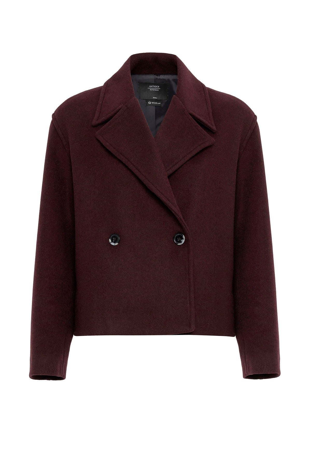 Antioch Women's Wool-Blend Double-Breasted Coat