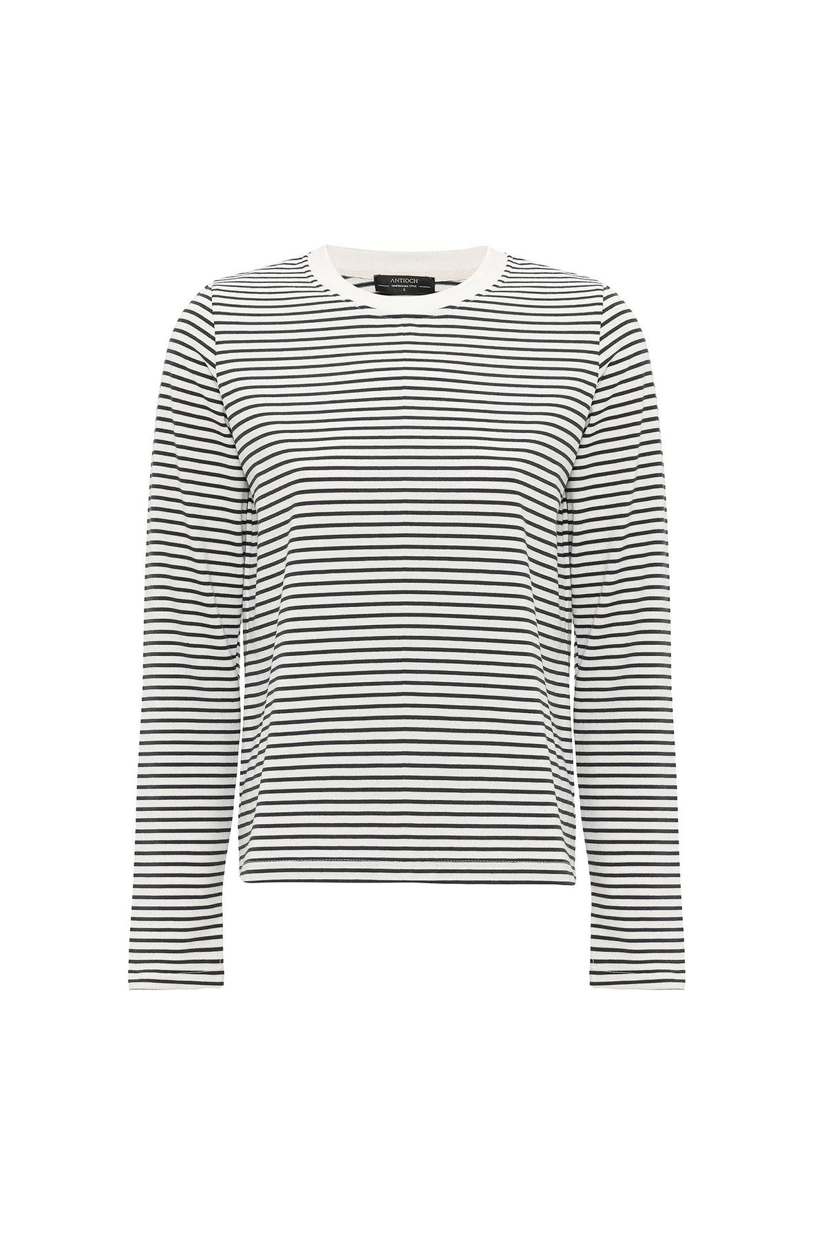 Antioch Women's Striped Seasonal Sweater