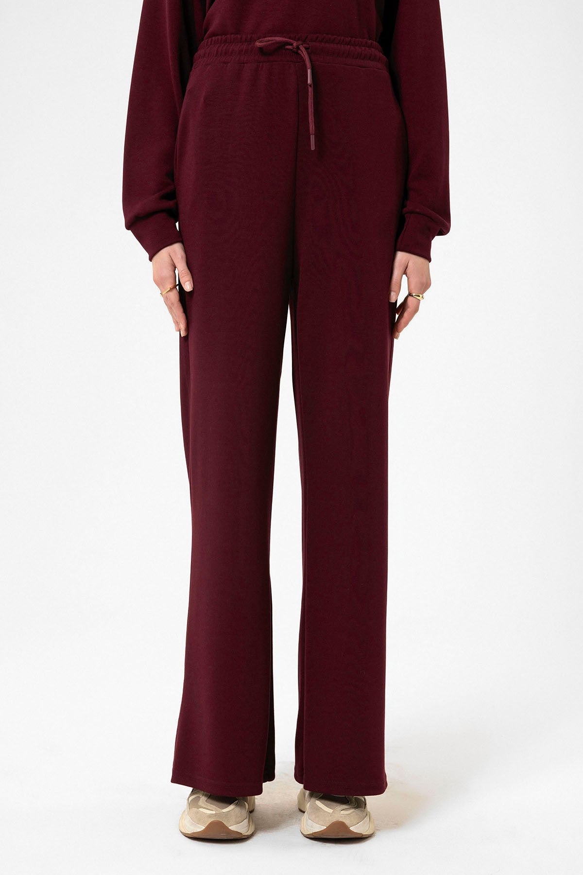 Women's Flared-Leg Sweatsuit Set
