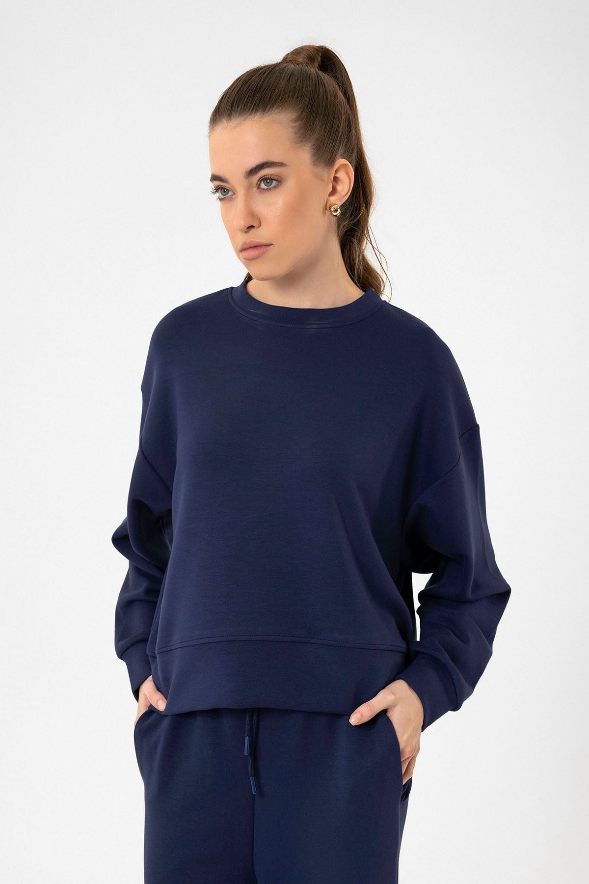 Women's Flared-Leg Sweatsuit Set