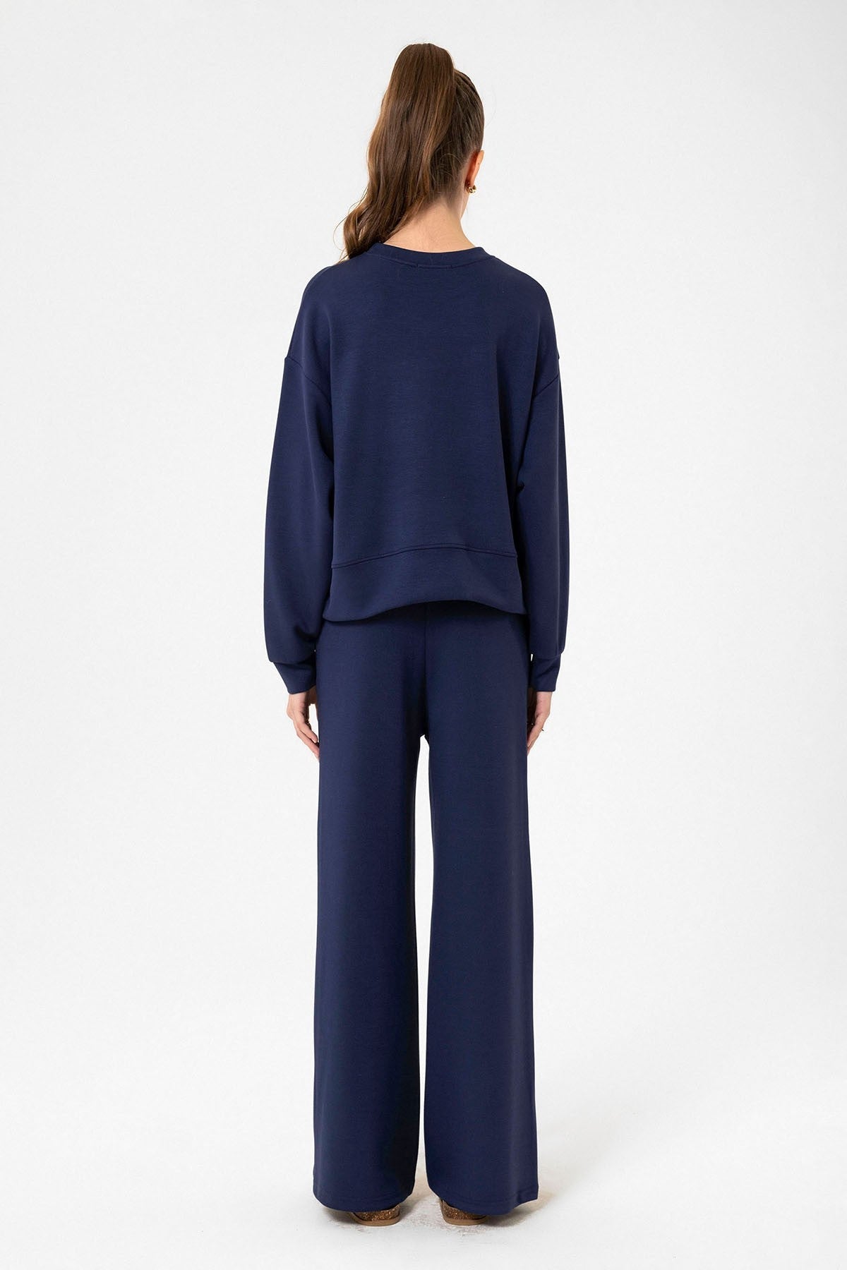 Women's Flared-Leg Sweatsuit Set