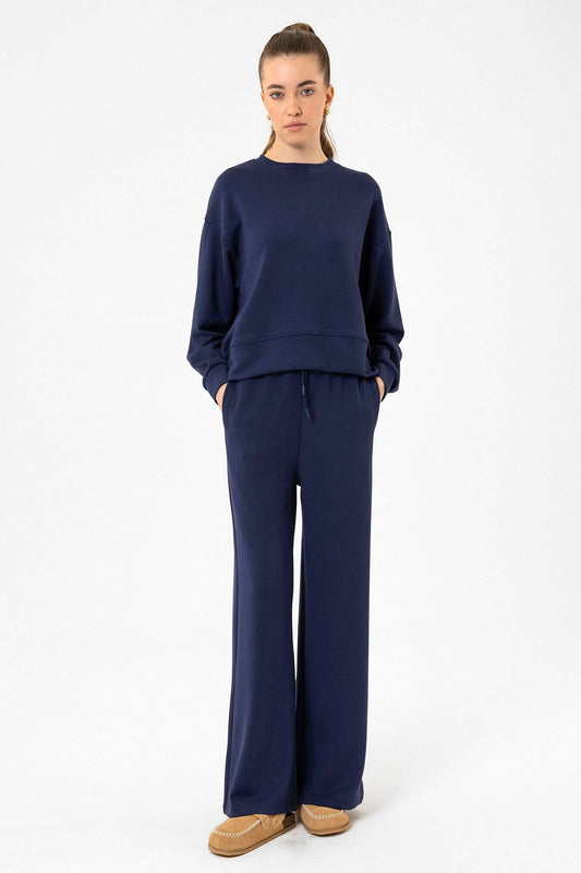 Women's Flared-Leg Sweatsuit Set