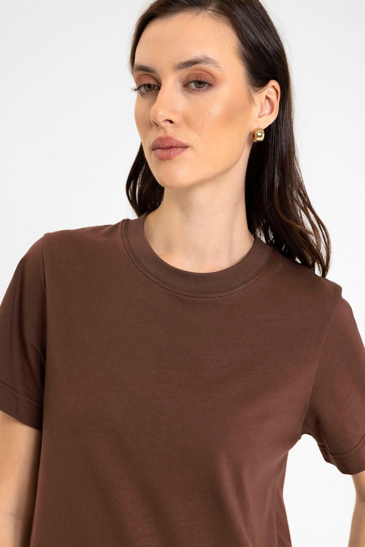 Antioch Women's Crew Neck Basic T-Shirt
