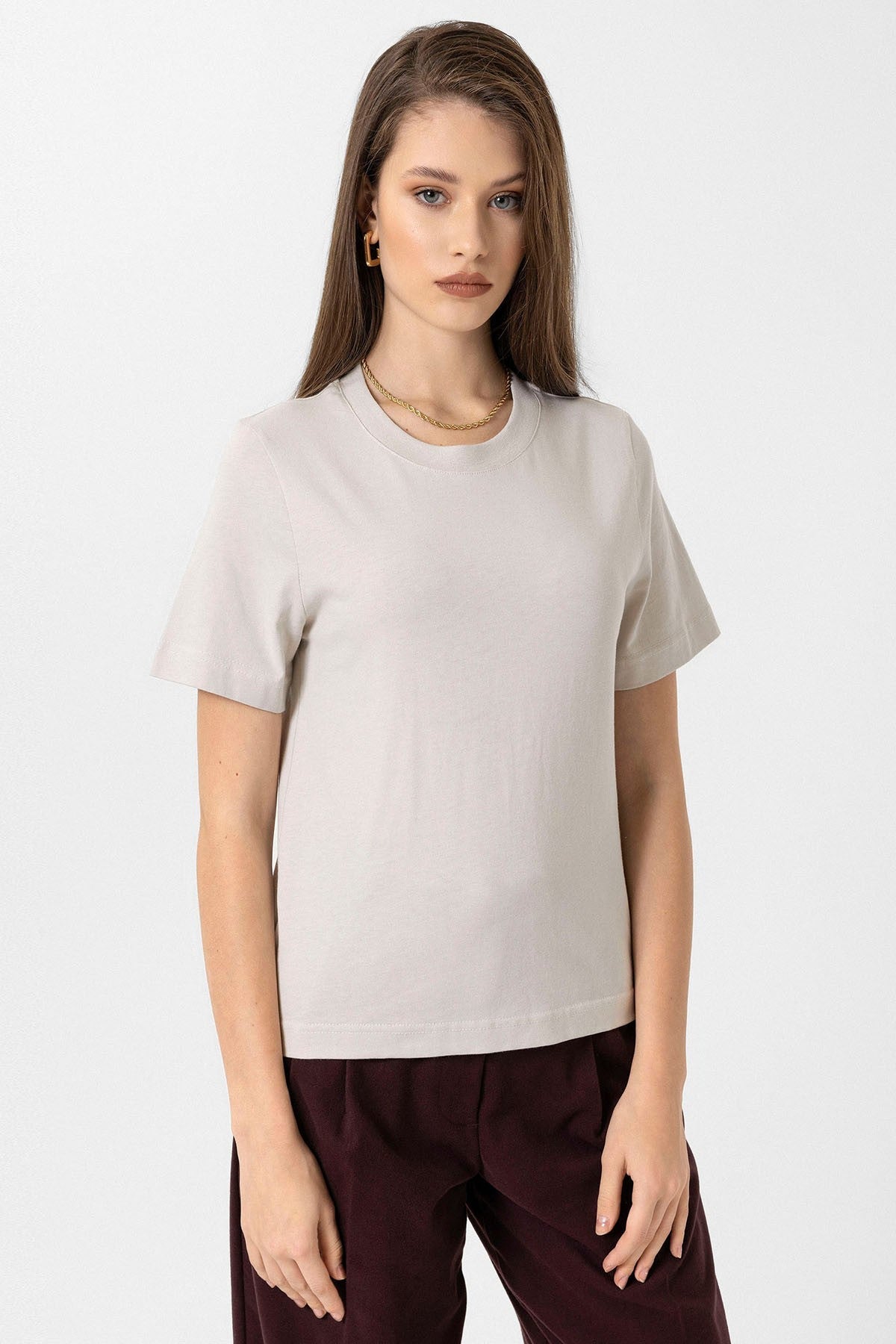 Antioch Women's Crew Neck Basic T-Shirt