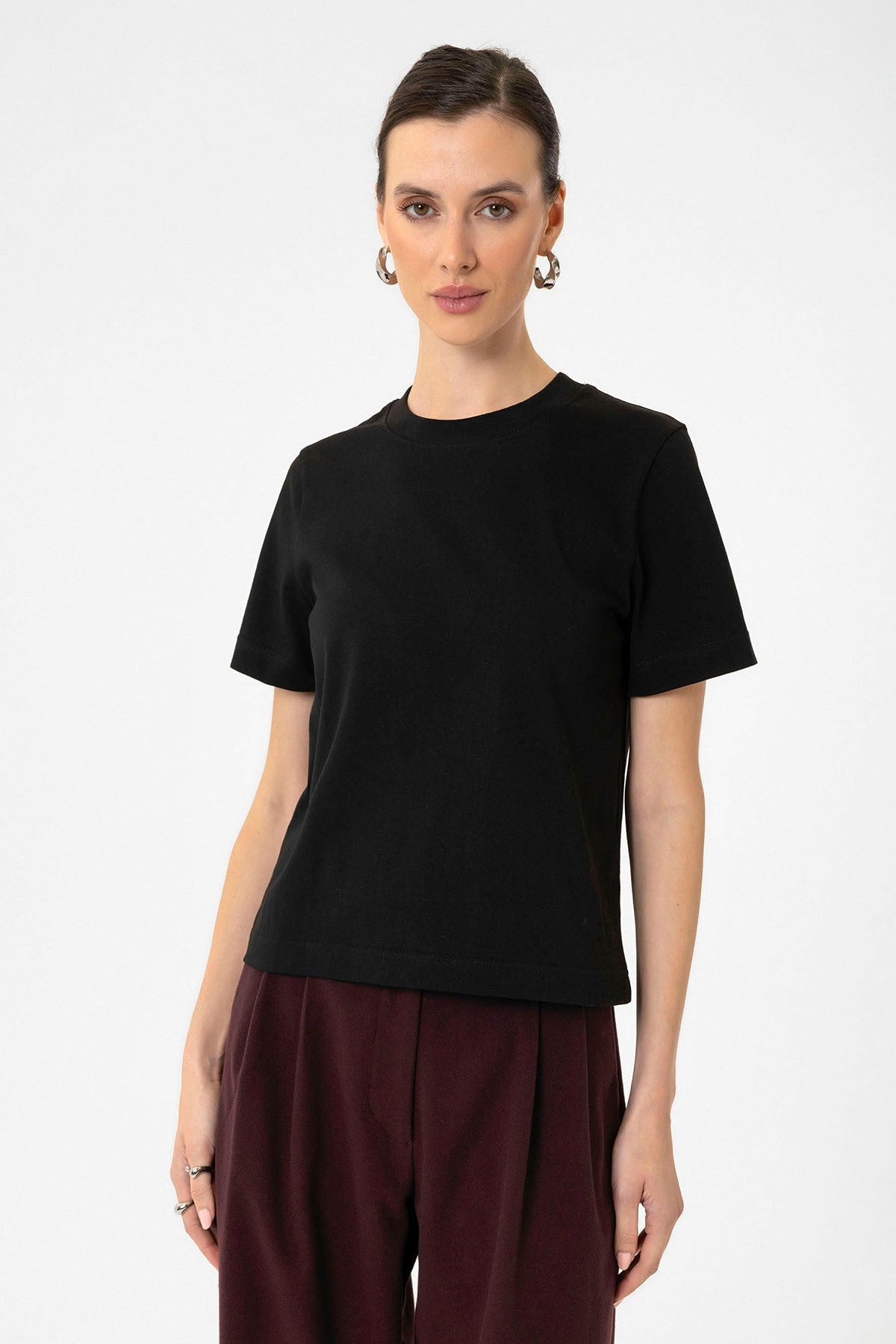 Antioch Women's Crew Neck Basic T-Shirt