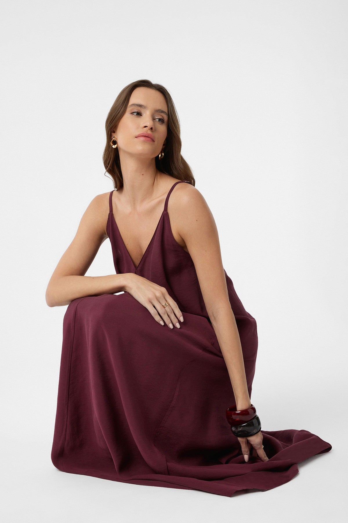 Antioch Strapless Modal Long Women's Dress