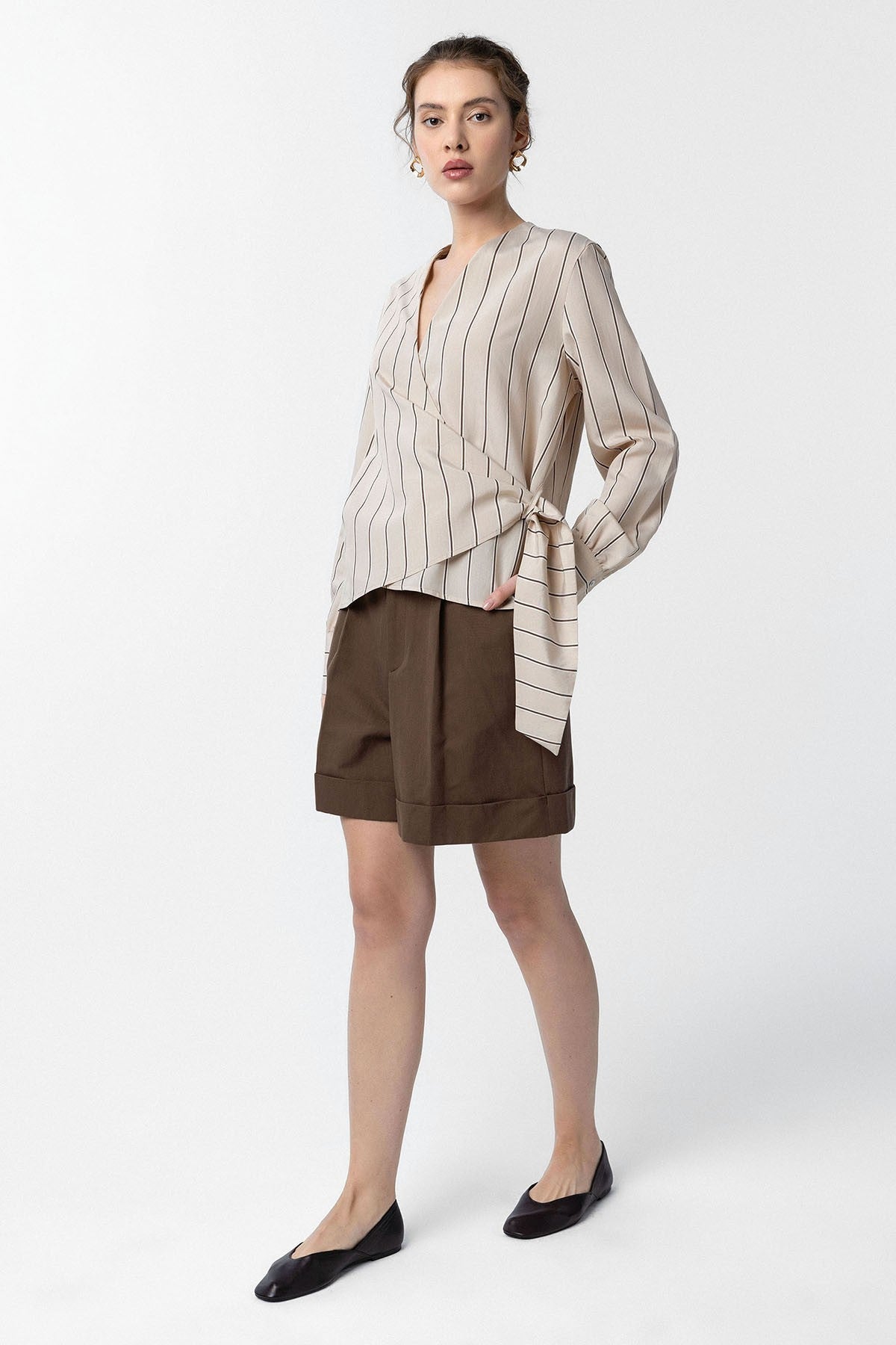 Antioch Draped Kimono Women's Blouse