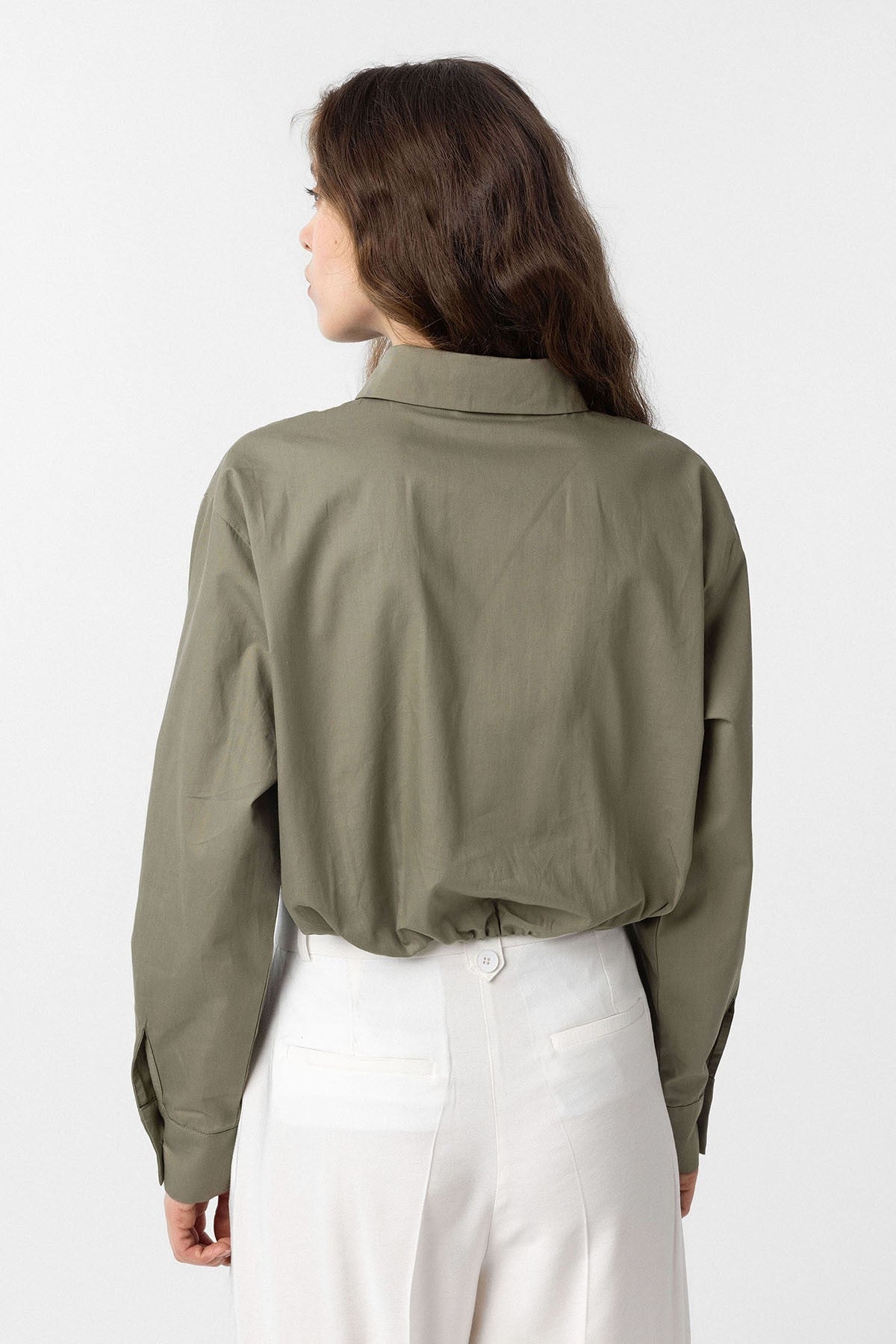 Antioch Crop Poplin Women's Shirt