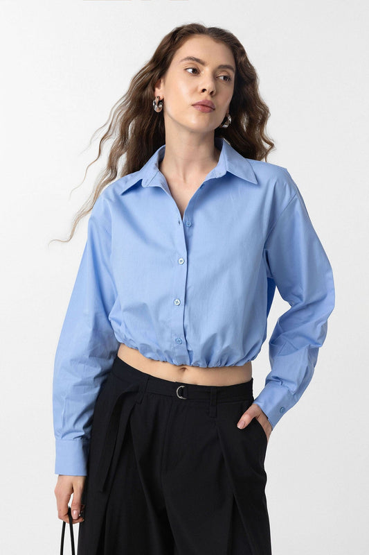 Antioch Crop Poplin Women's Shirt