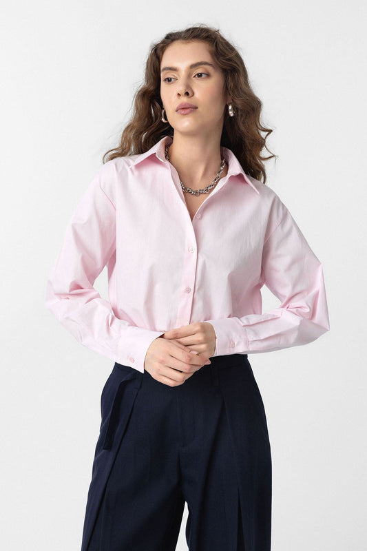 Antioch Crop Poplin Women's Shirt