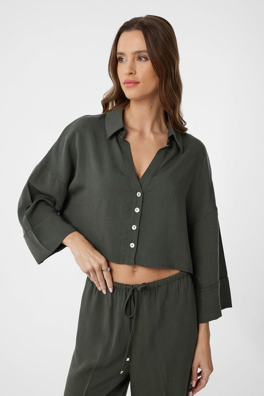 Antioch Crop Women's Shirt