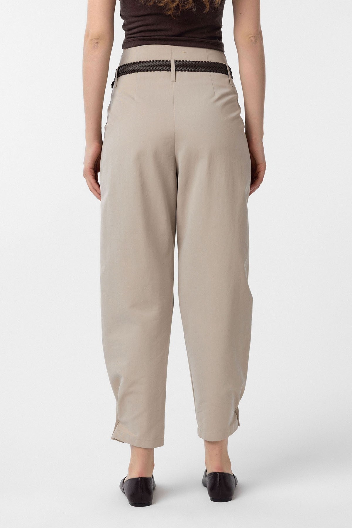 Antioch High-Waisted Button-Front Women's Pants