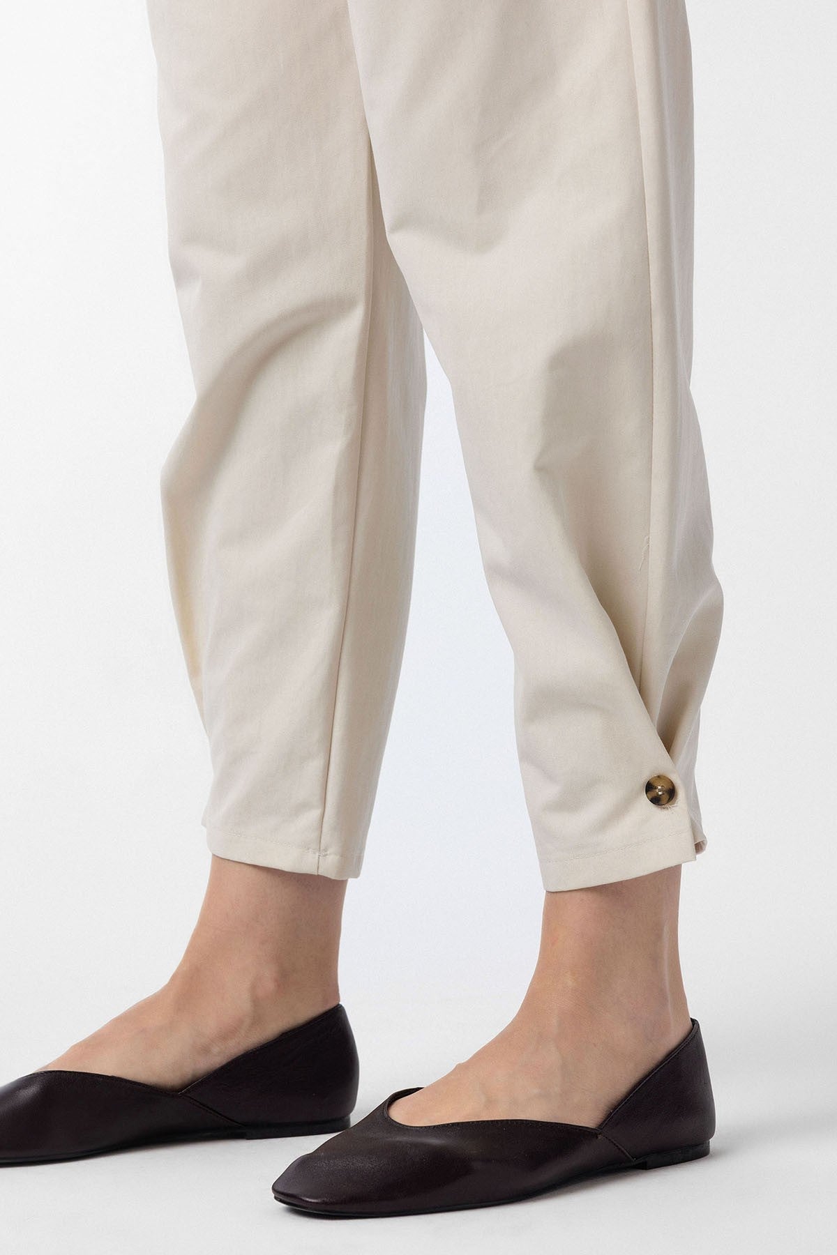 Antioch High-Waisted Button-Front Women's Pants