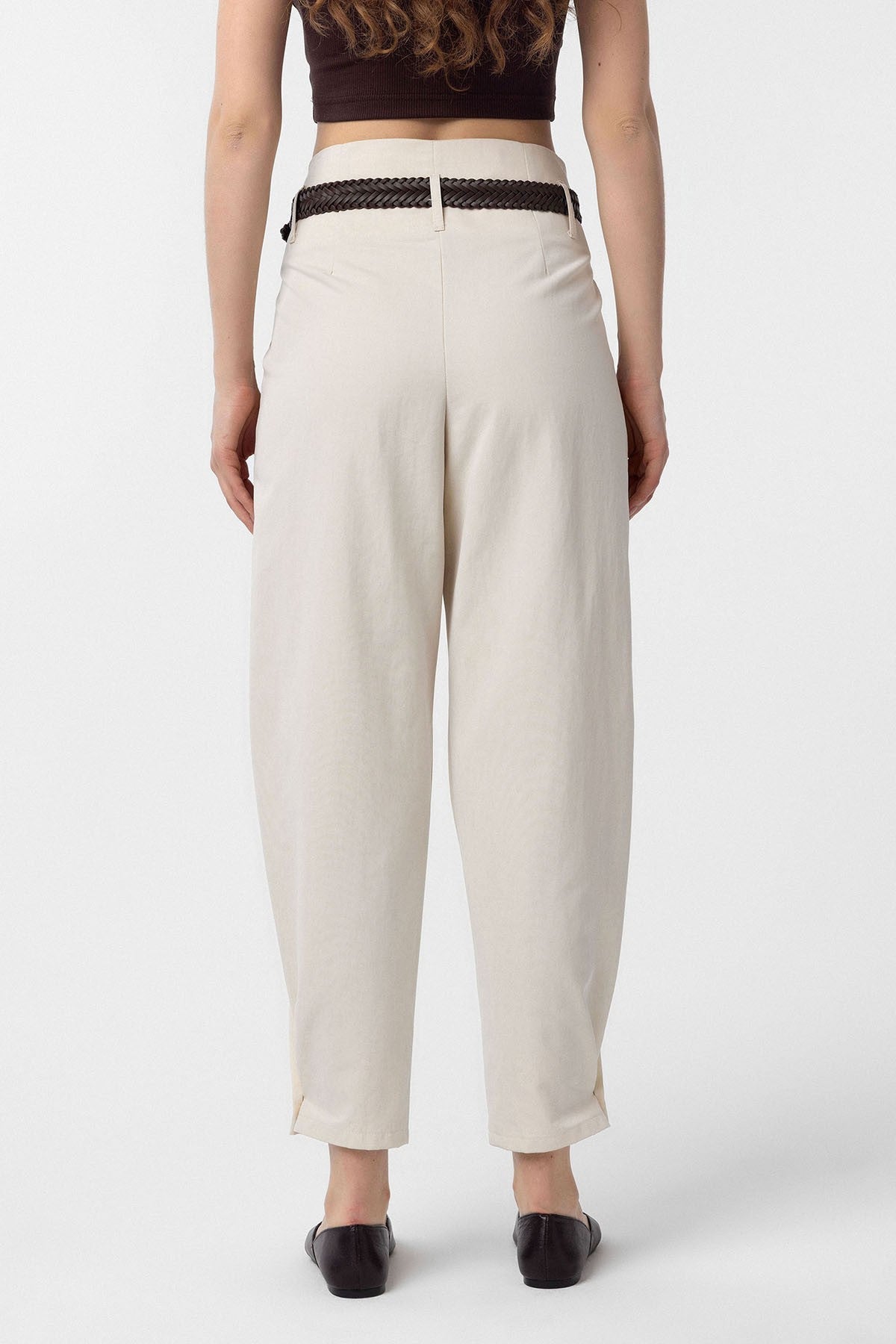 Antioch High-Waisted Button-Front Women's Pants
