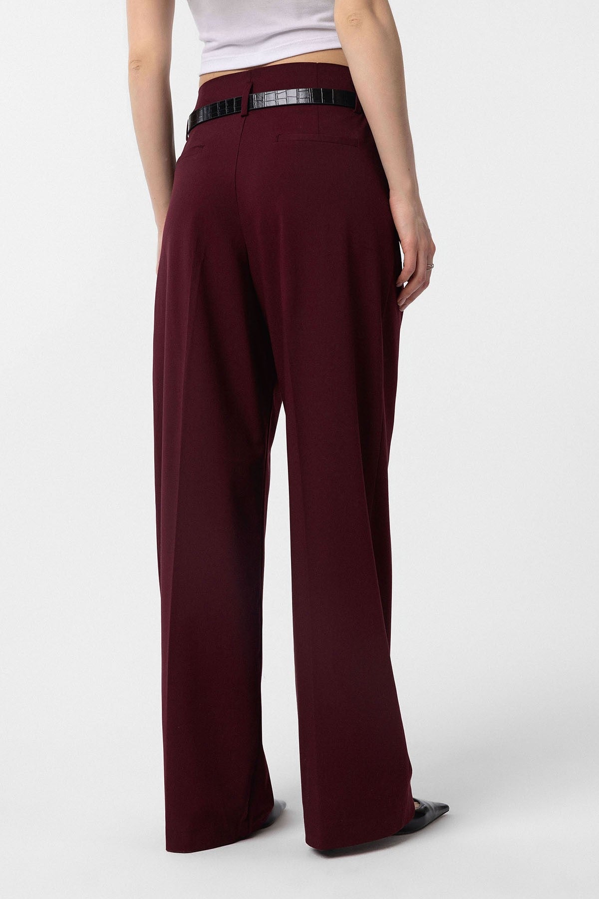Antioch High-Waisted Pleated Women's Pants