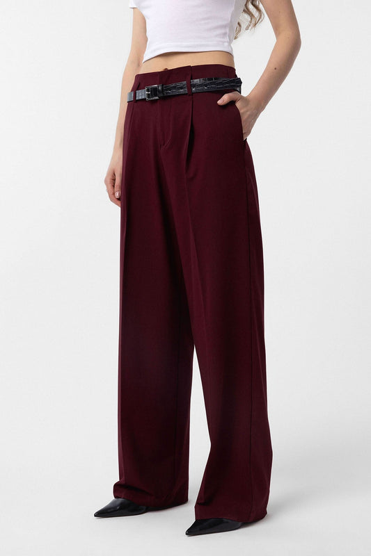Antioch High-Waisted Pleated Women's Pants